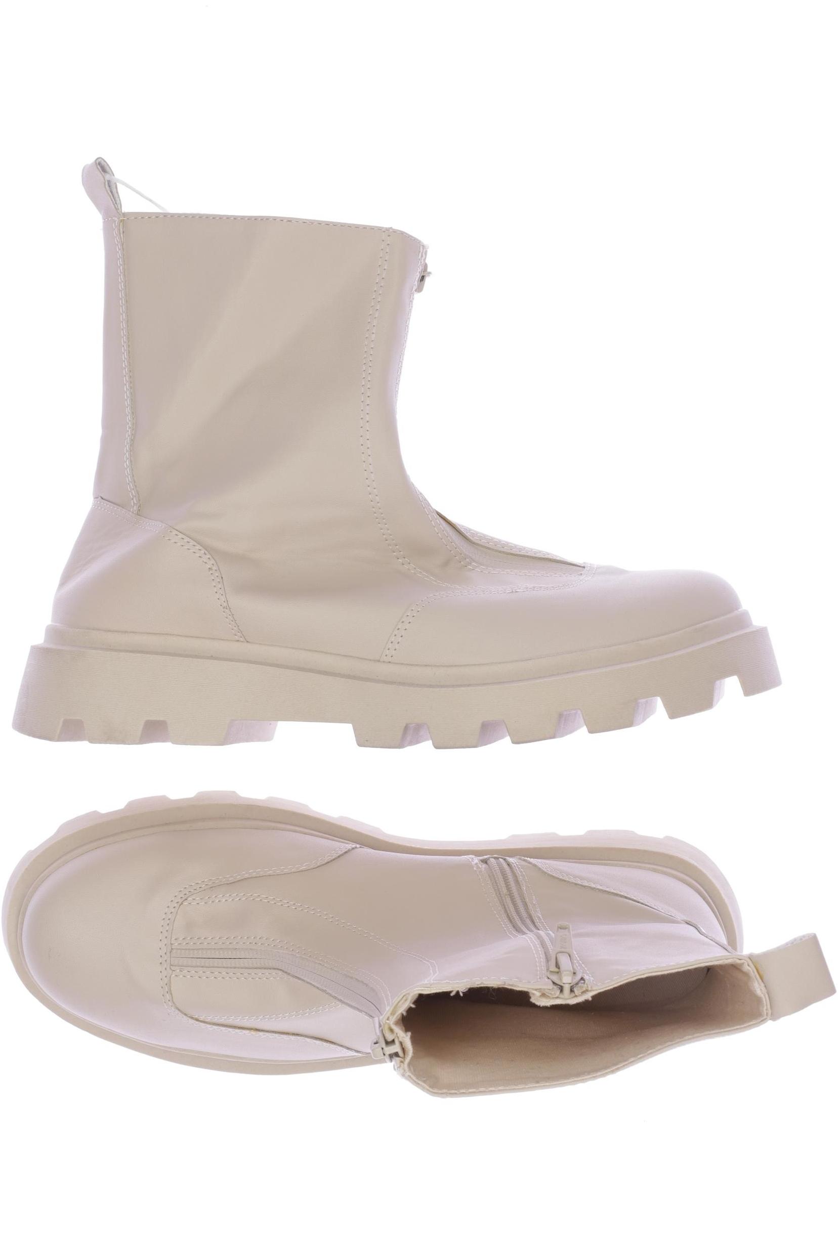 

Zara Damen Stiefelette, cremeweiß, Gr. 38