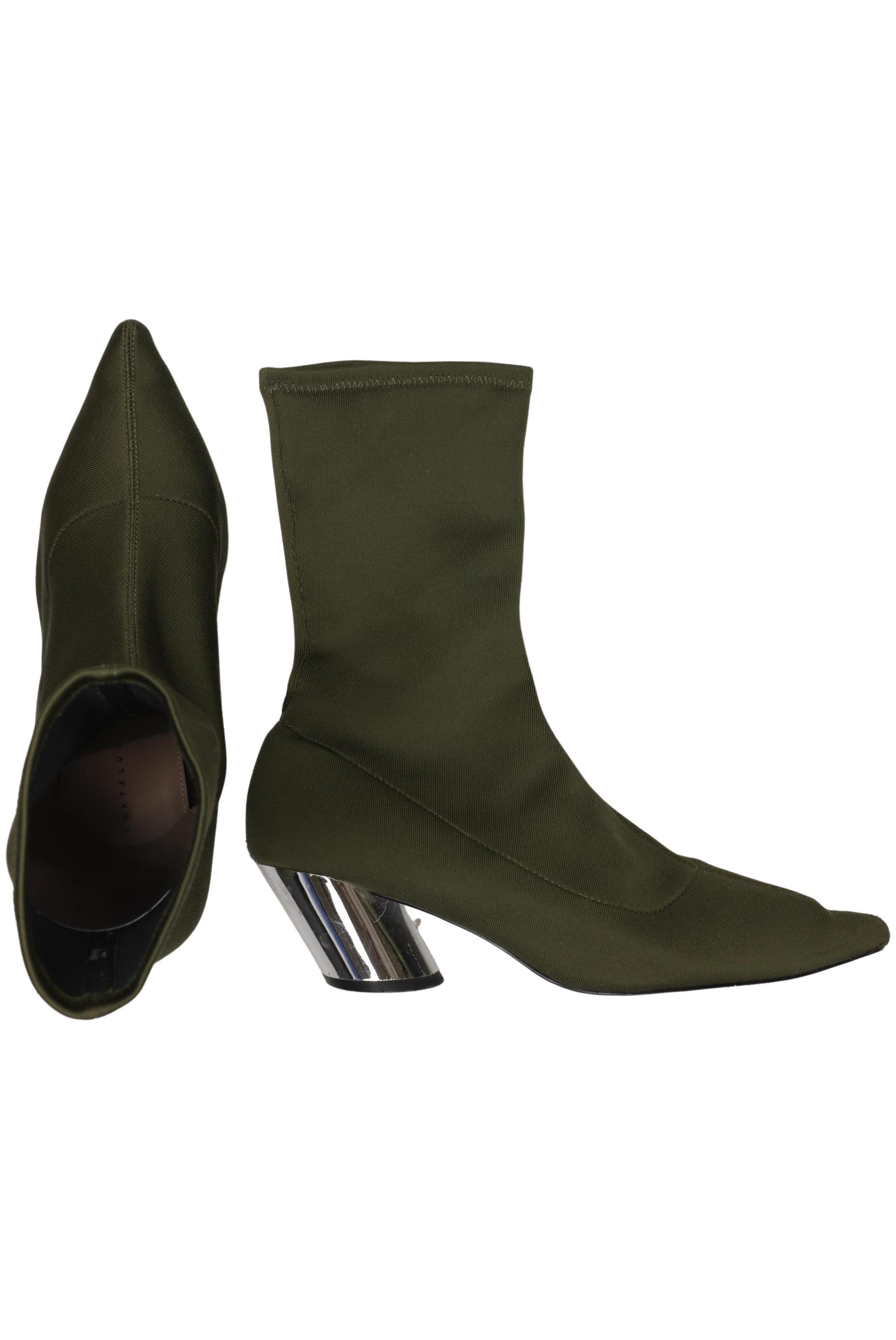 

Zara Damen Stiefelette, grün, Gr. 38