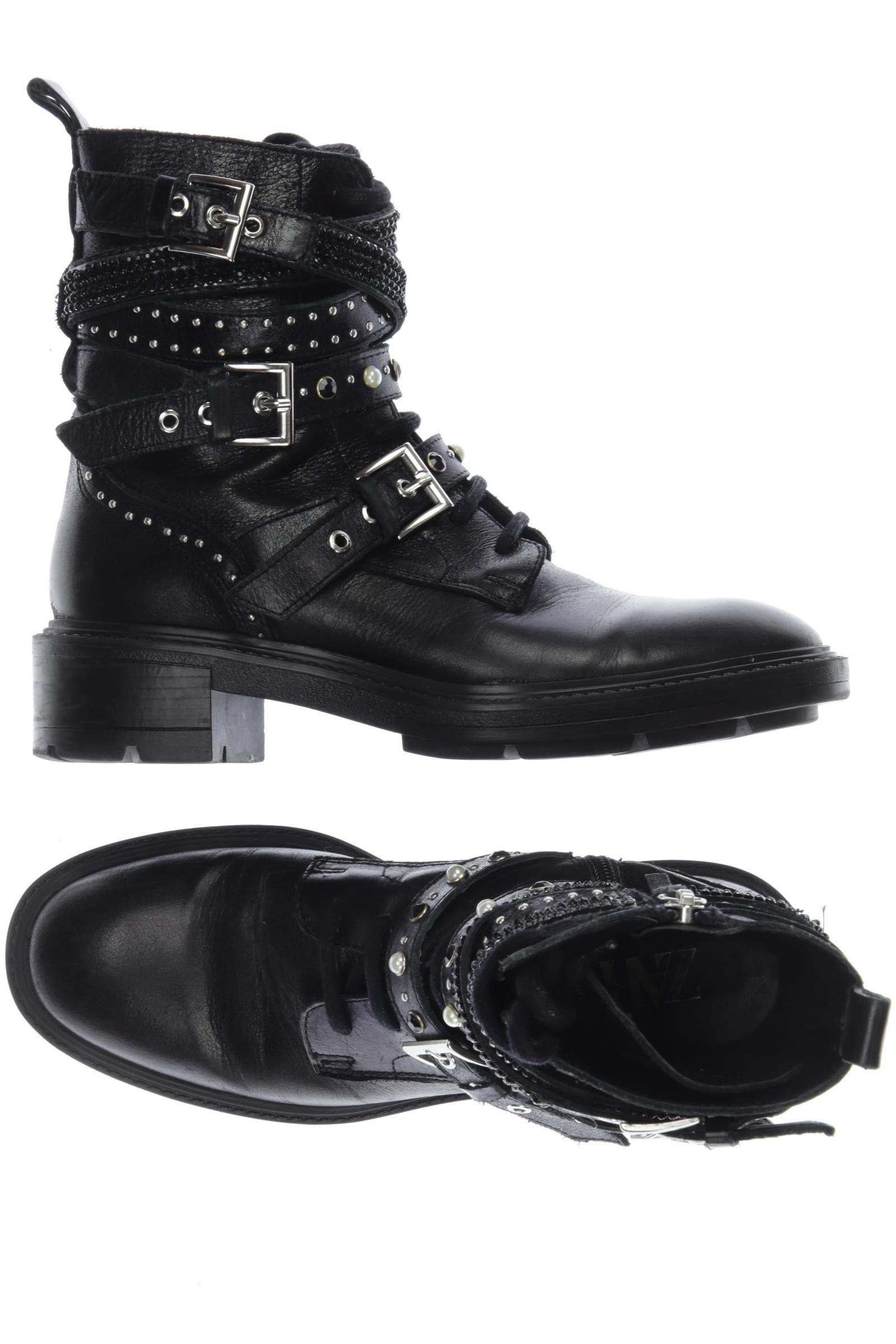

Zara Damen Stiefelette, schwarz, Gr. 38