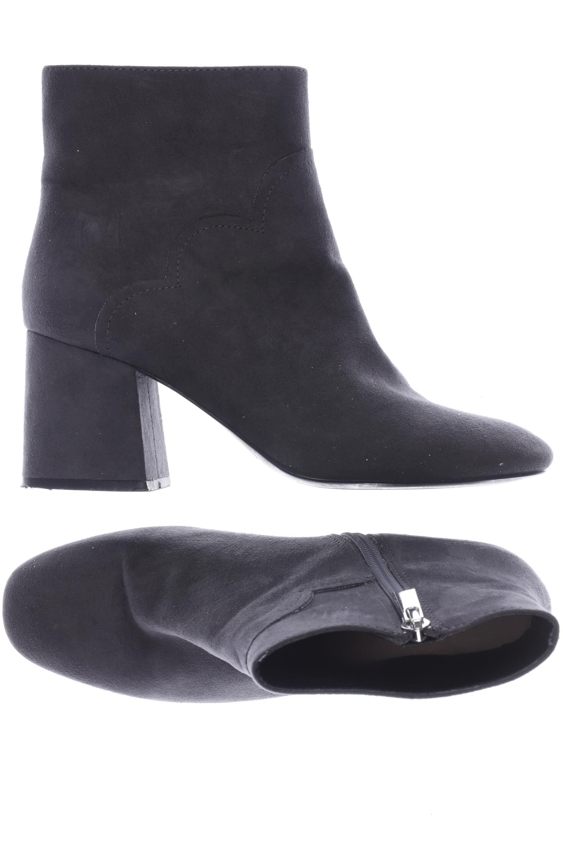 

ZARA Damen Stiefelette, grau