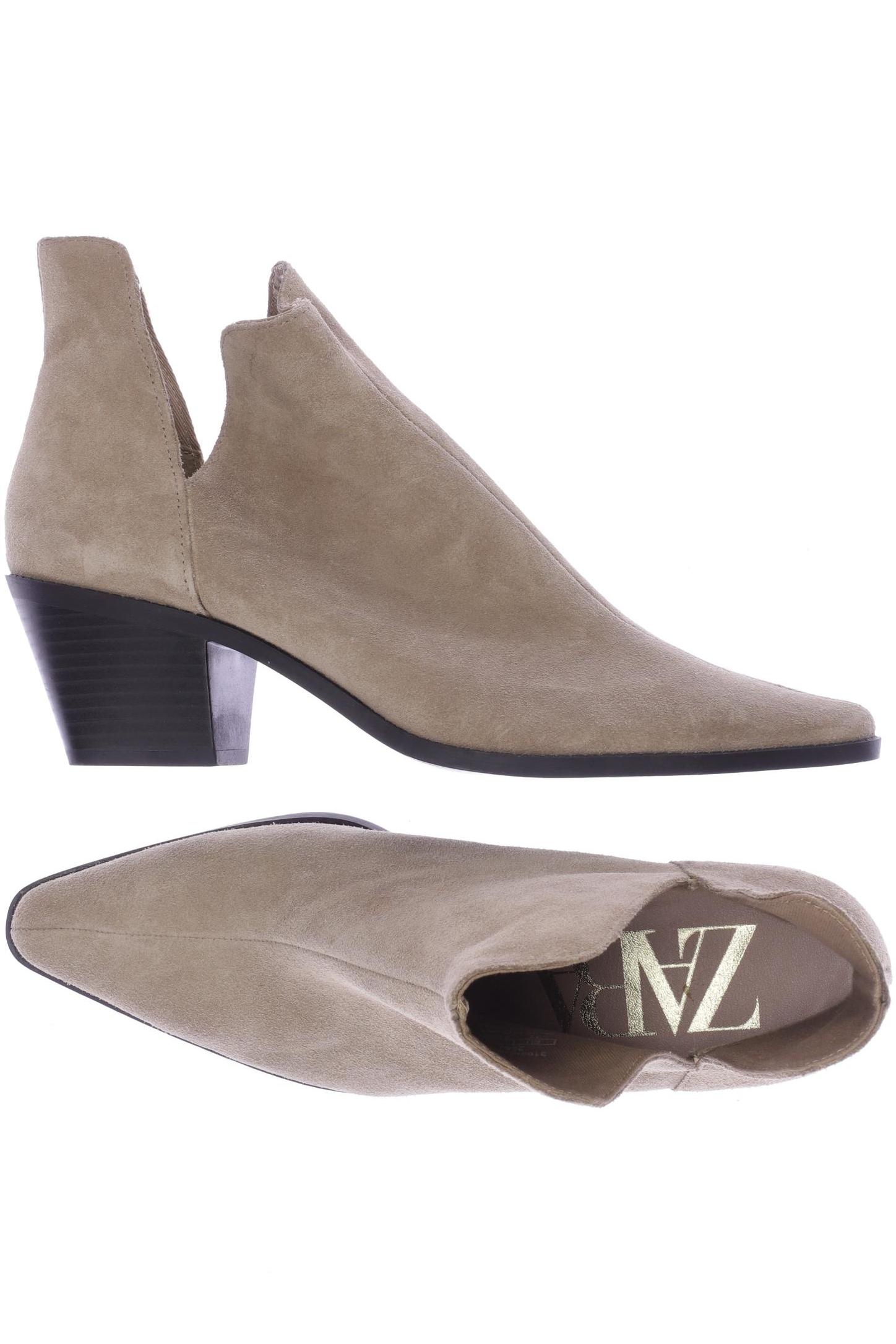 

Zara Damen Stiefelette, beige, Gr. 37