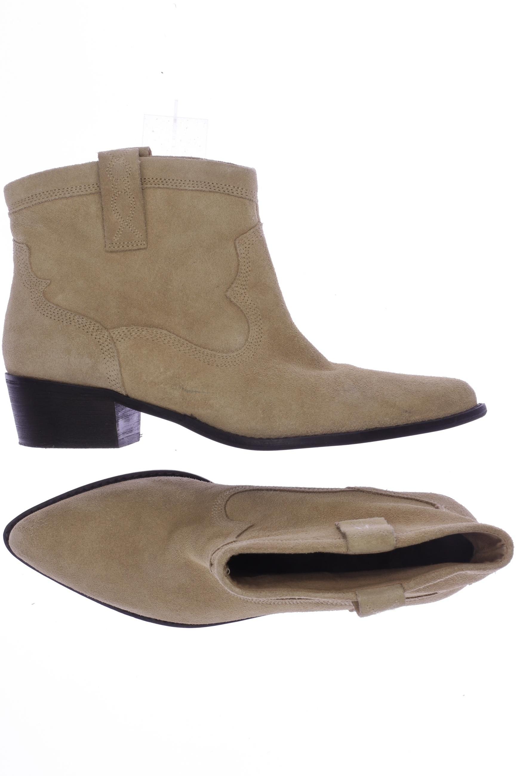 

Zara Damen Stiefelette, beige, Gr. 40