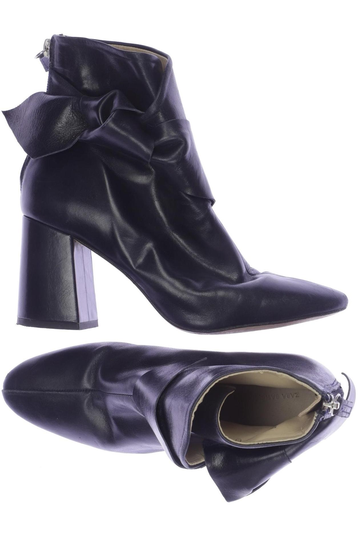 

Zara Damen Stiefelette, marineblau, Gr. 36