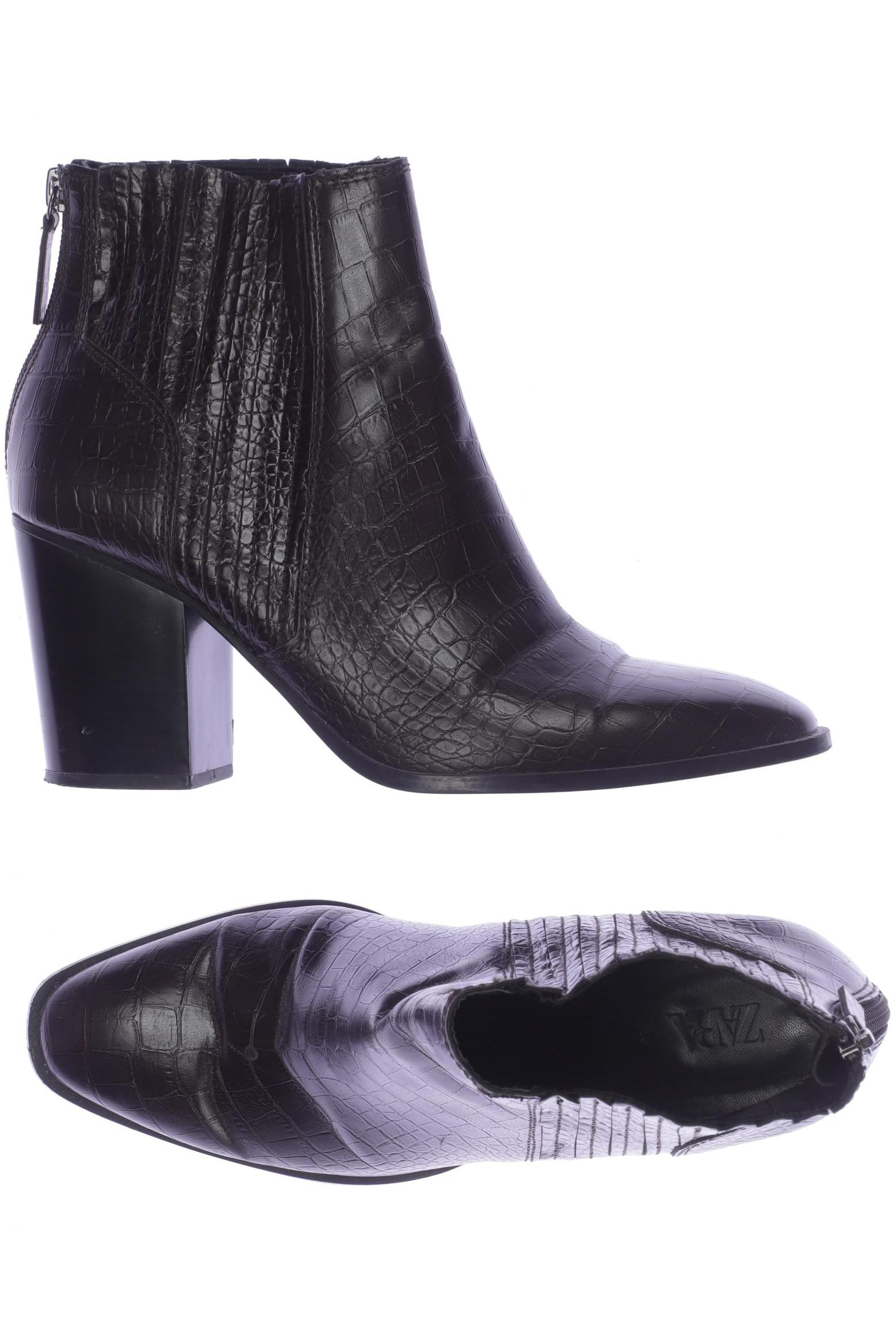 

Zara Damen Stiefelette, bordeaux, Gr. 40