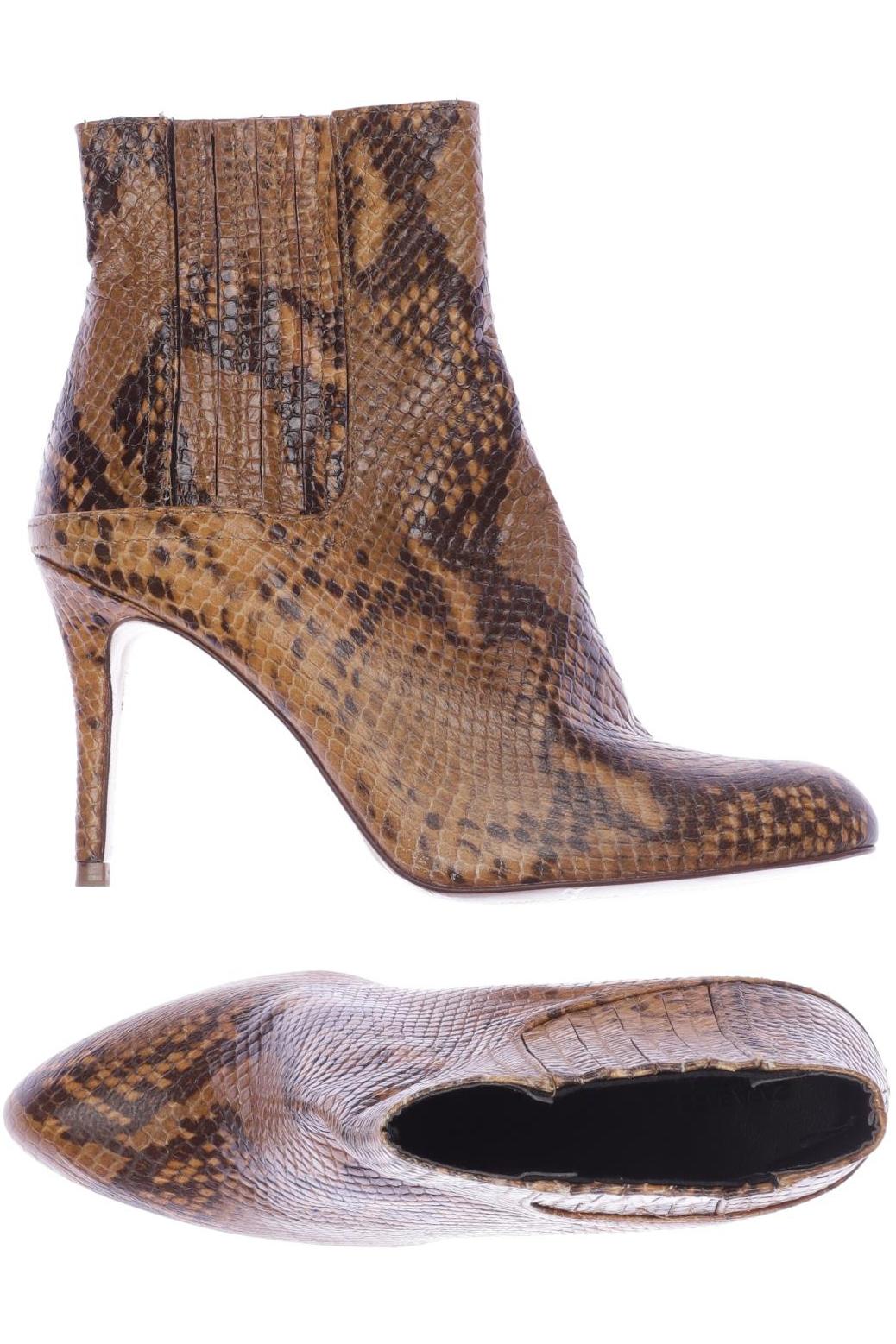 

ZARA Damen Stiefelette, braun