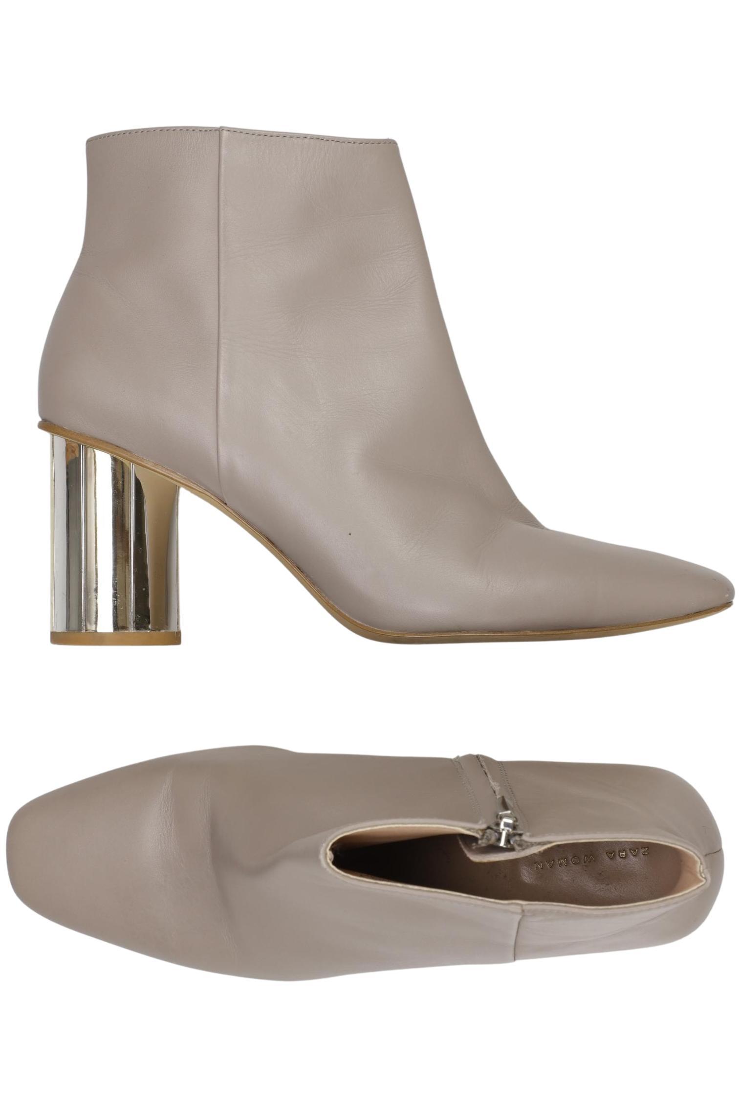 

Zara Damen Stiefelette, beige, Gr. 39