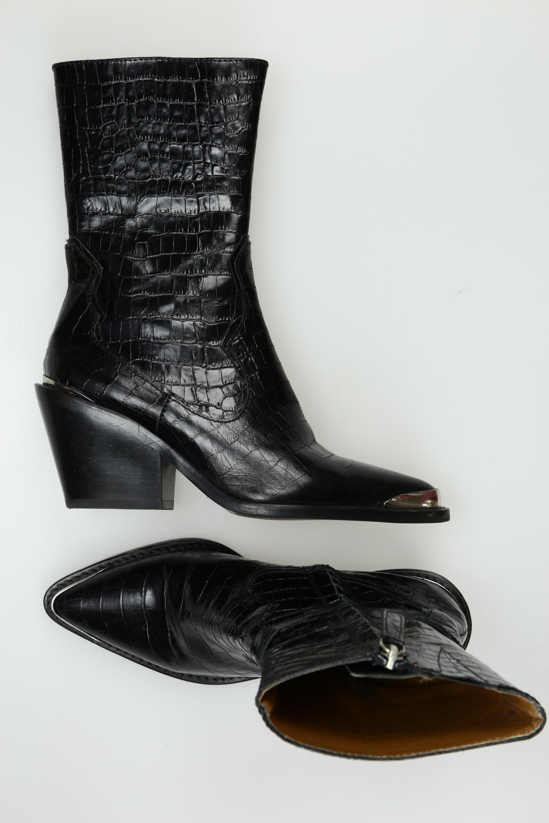 

Zara Damen Stiefelette, schwarz, Gr. 36