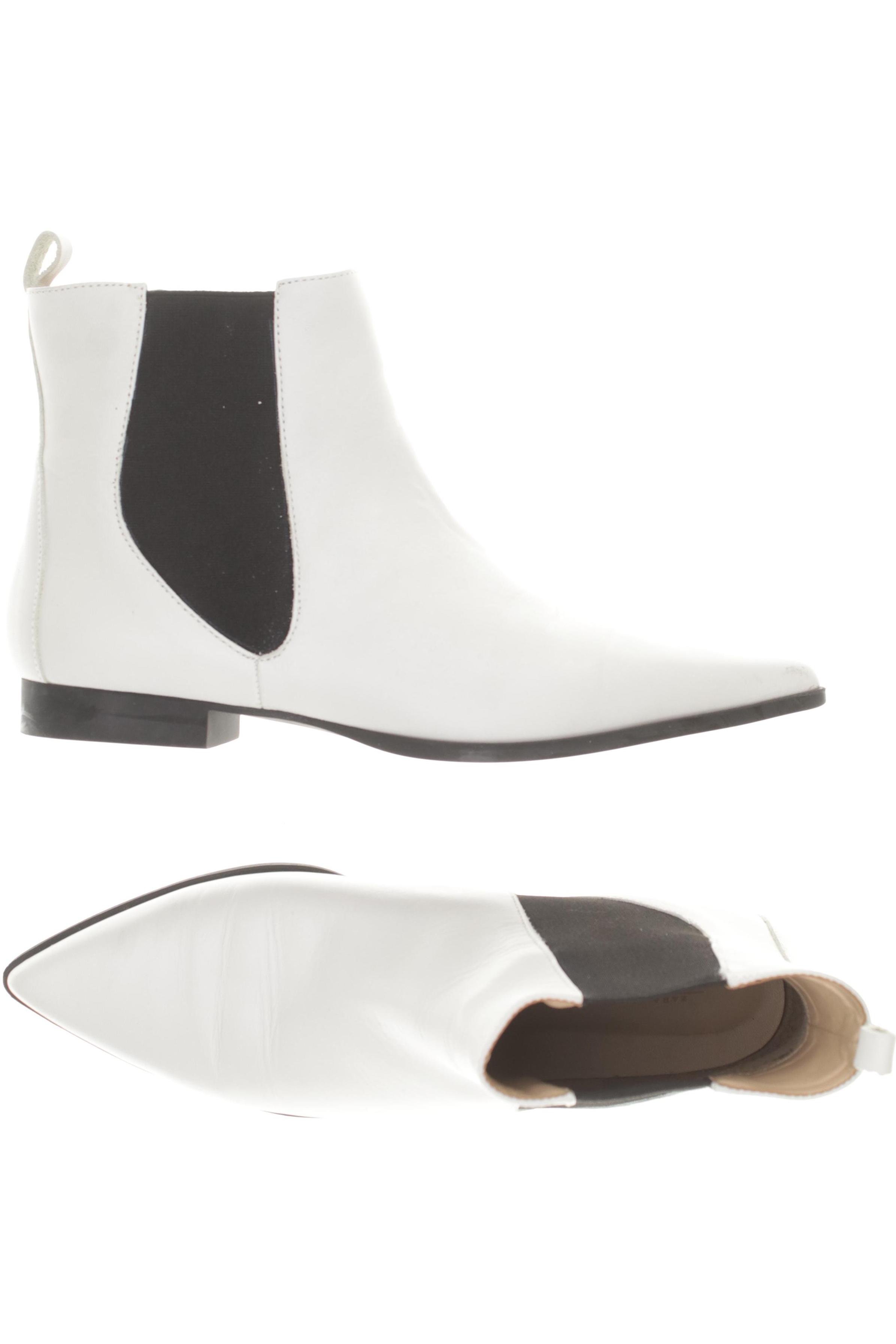 Thumbnail - Zara Damen Stiefelette, weiß, Gr. 41