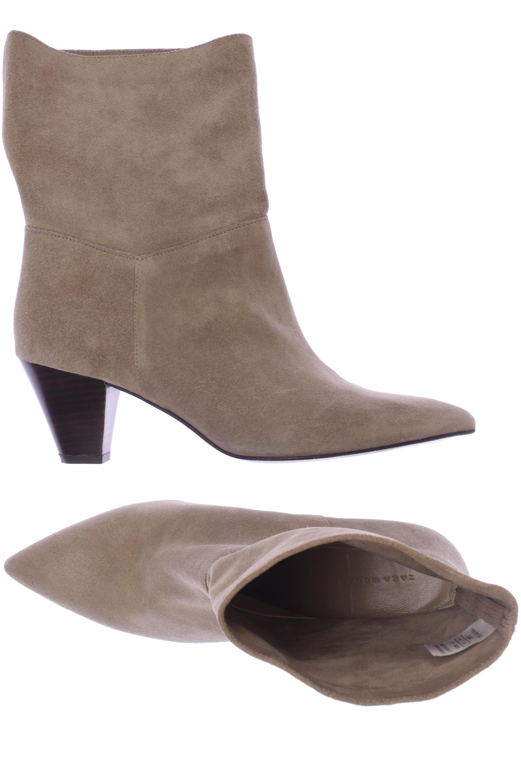 

Zara Damen Stiefelette, beige, Gr. 37