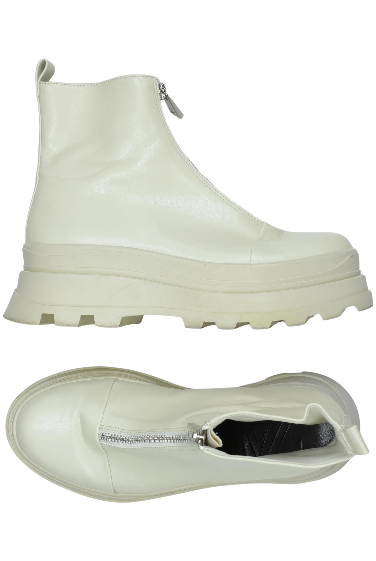 

Zara Damen Stiefelette, cremeweiß, Gr. 37