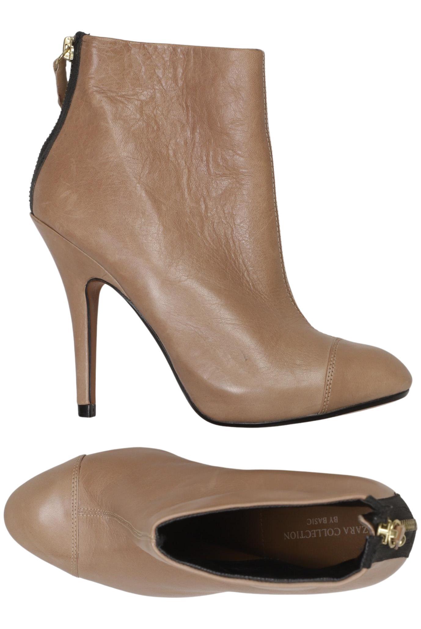 

Zara Damen Stiefelette, beige, Gr. 38