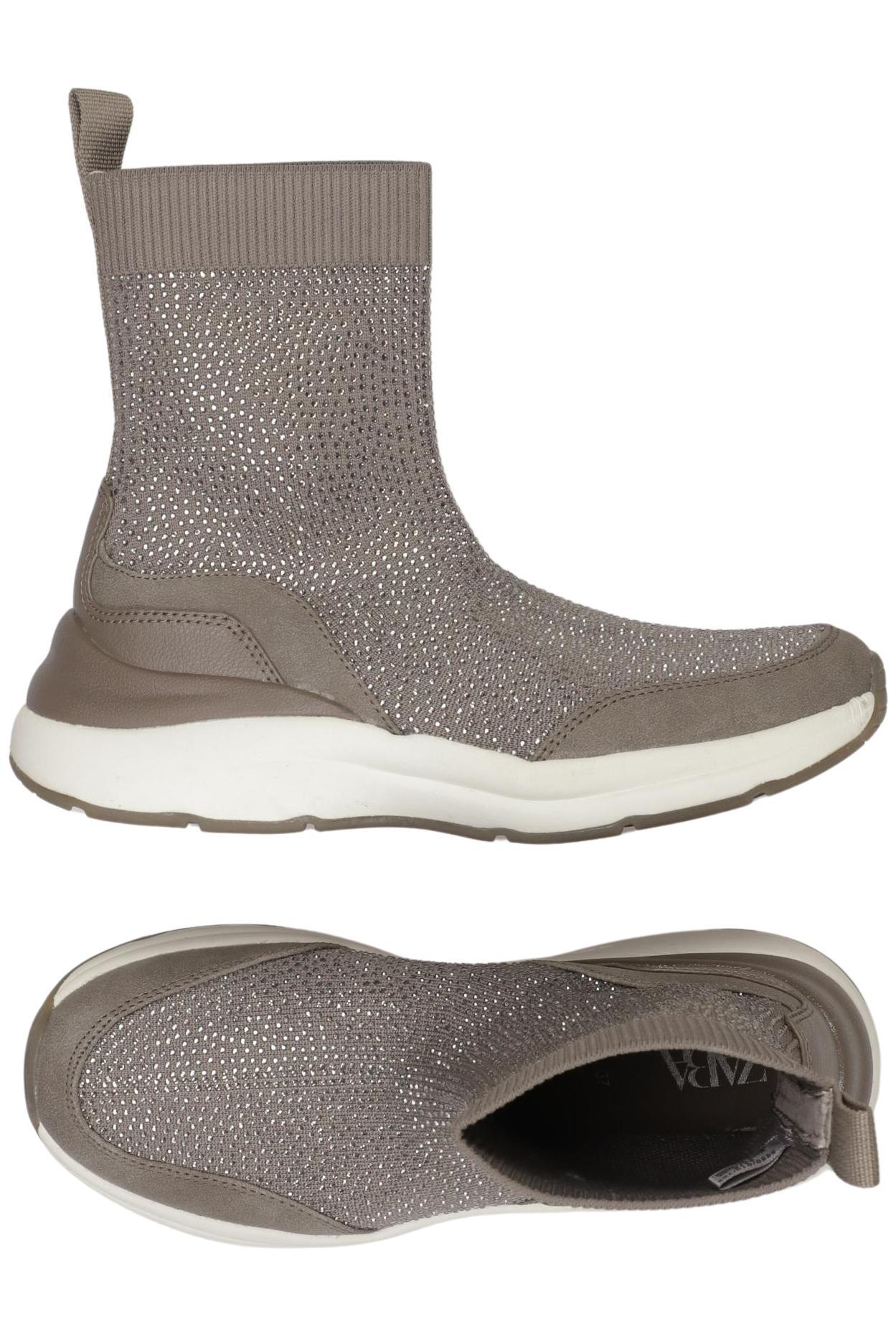 

Zara Damen Stiefelette, grau, Gr. 37