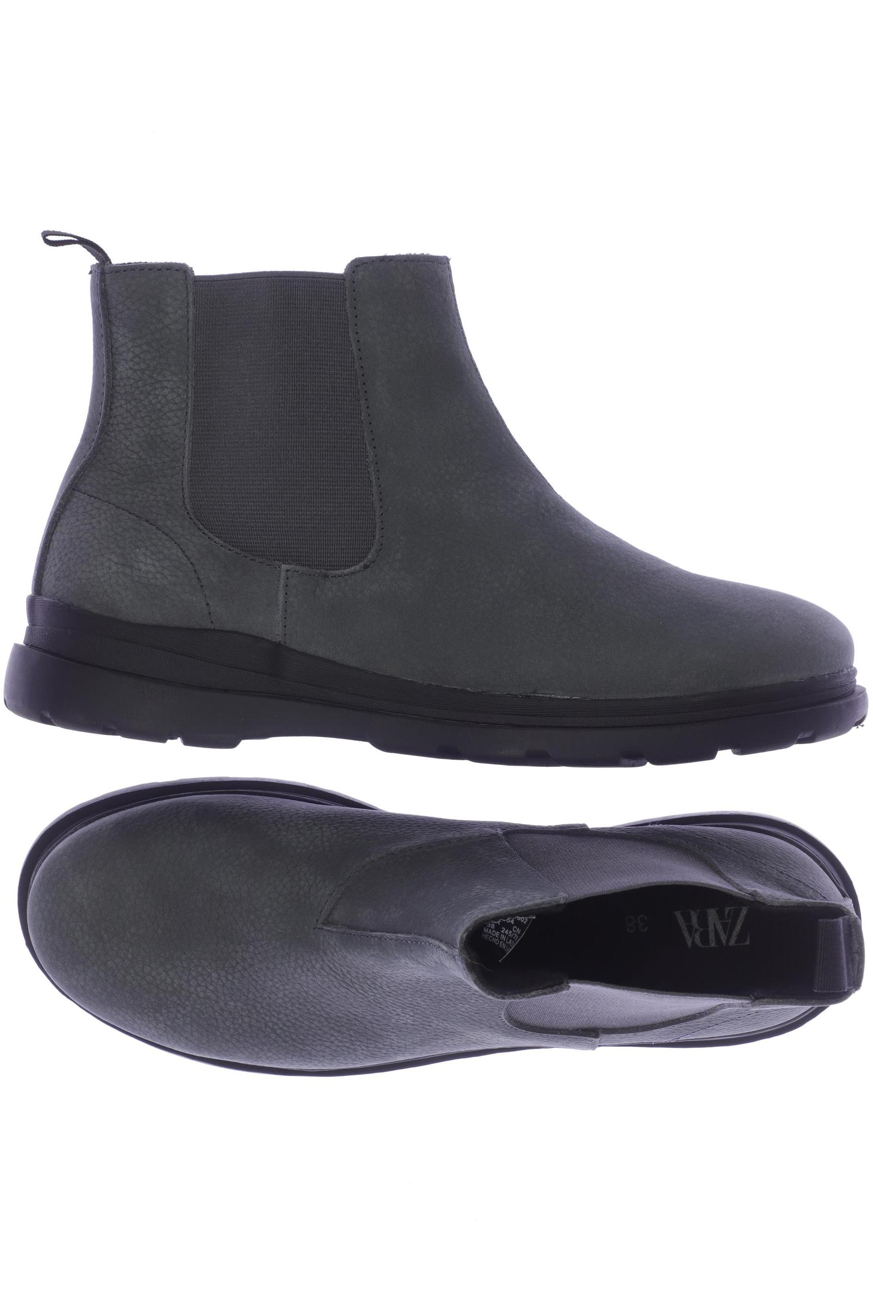 

Zara Damen Stiefelette, grau, Gr. 38