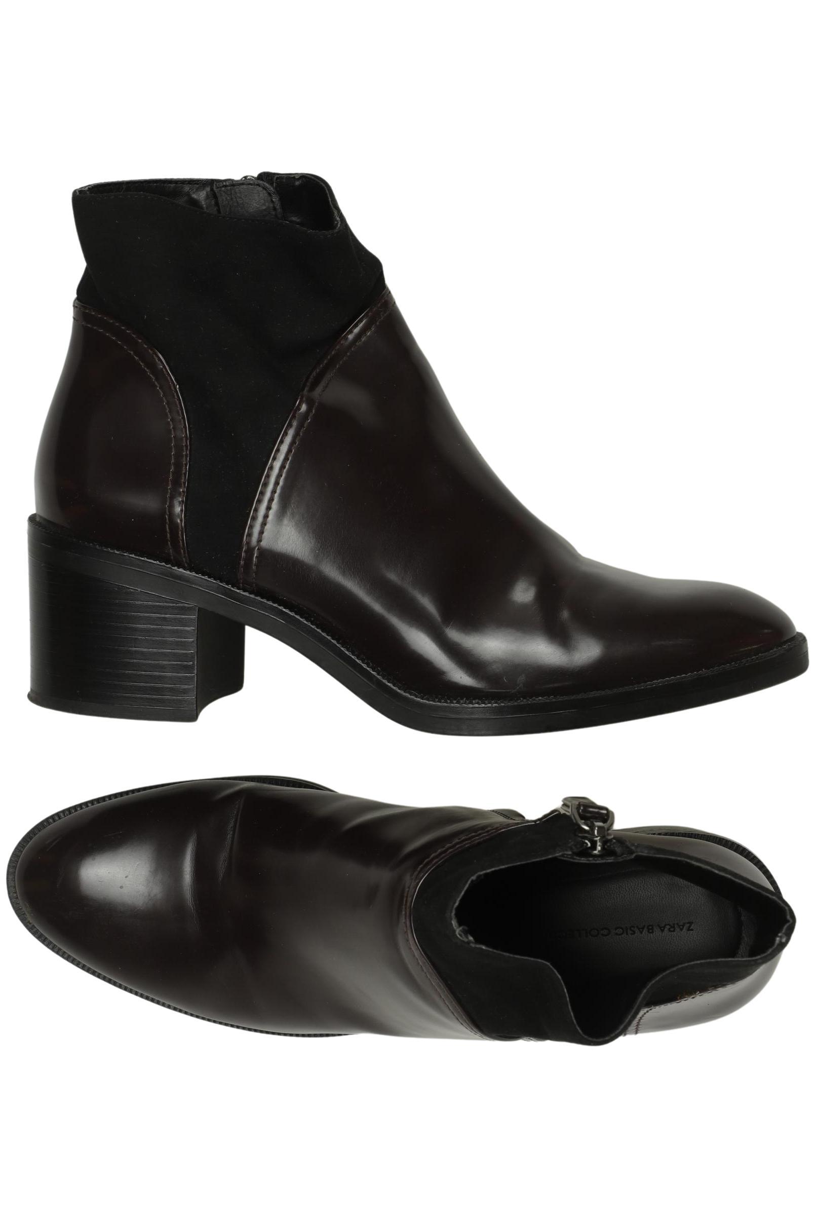 

Zara Damen Stiefelette, bordeaux, Gr. 39
