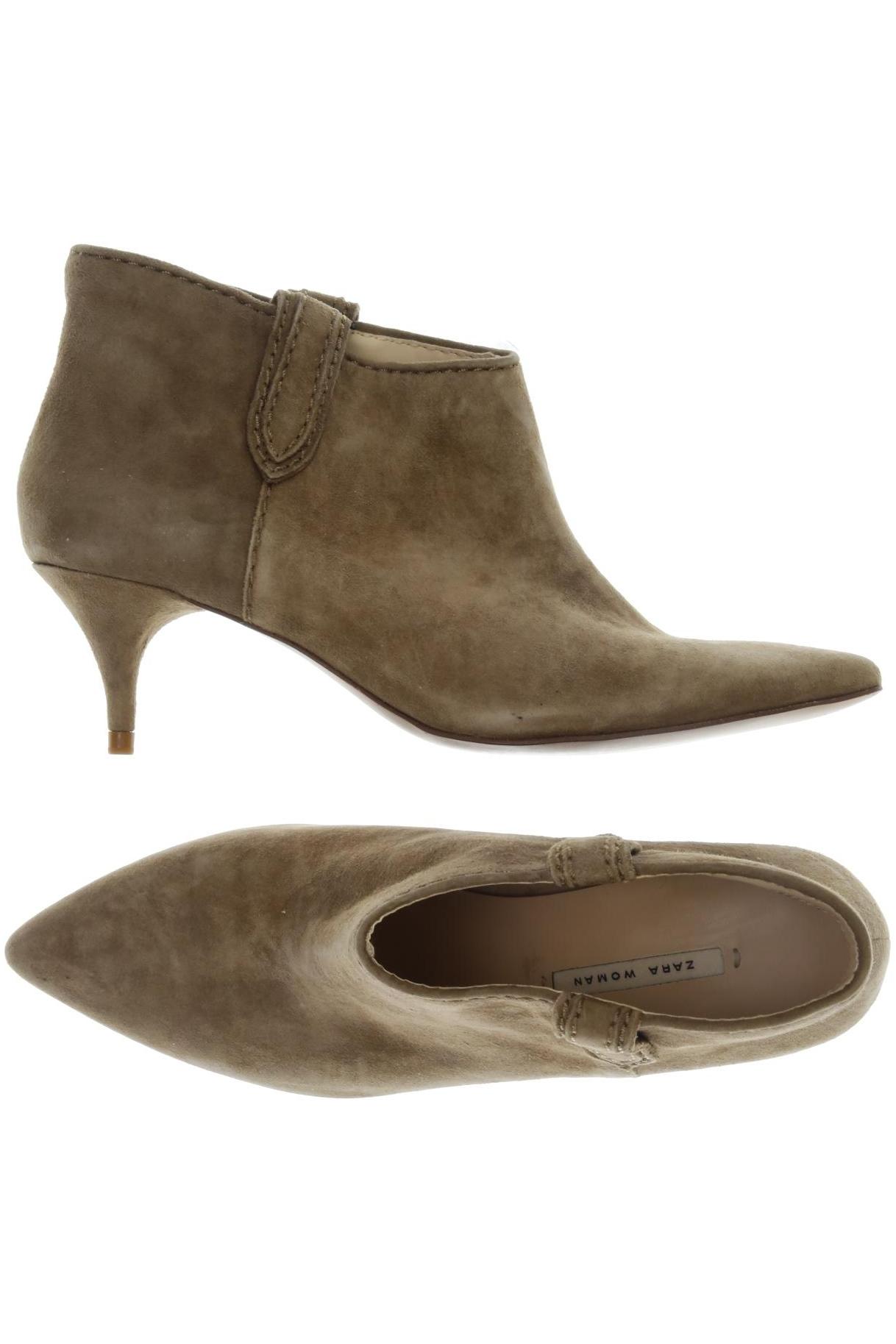 

Zara Damen Stiefelette, beige, Gr. 37