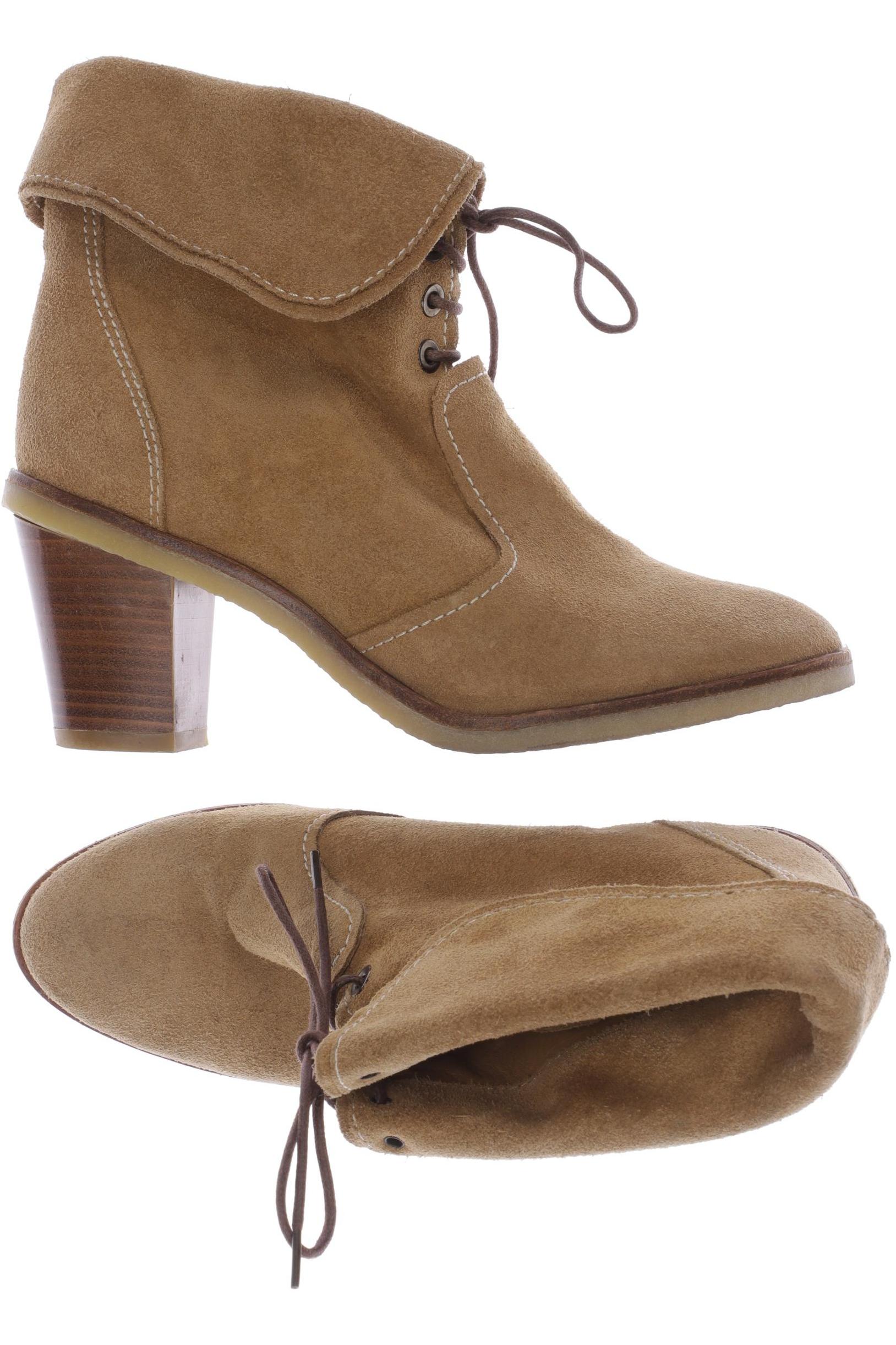 

Zara Damen Stiefelette, beige, Gr. 38