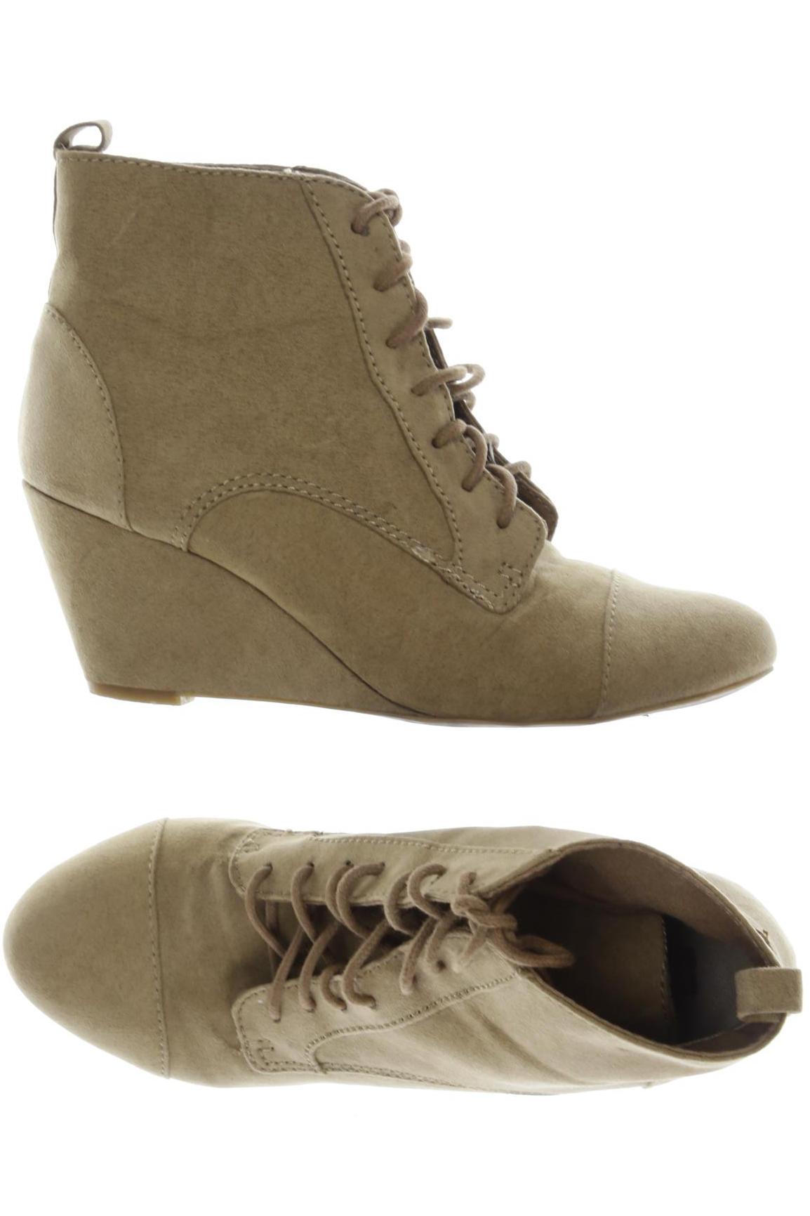 

Zara Damen Stiefelette, beige, Gr. 38