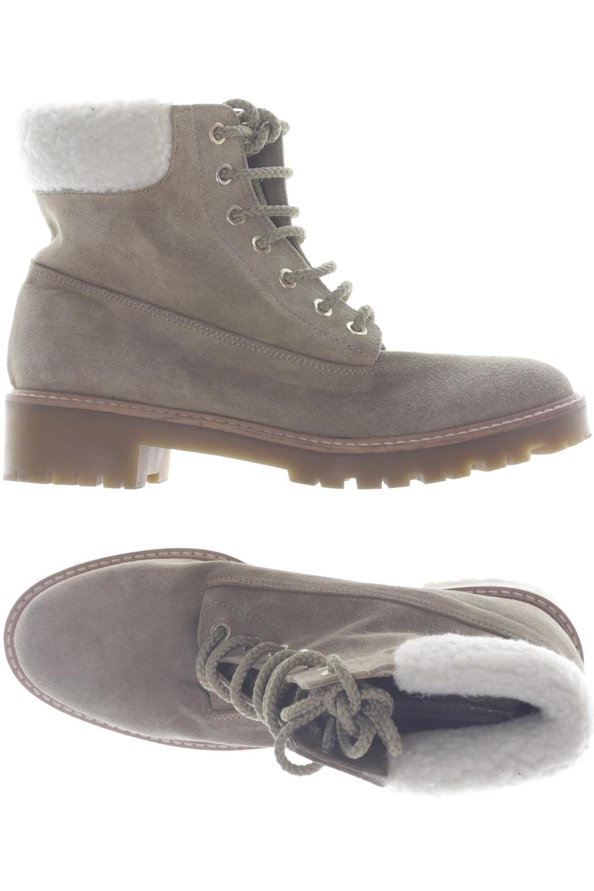 

Zara Damen Stiefelette, beige, Gr. 38