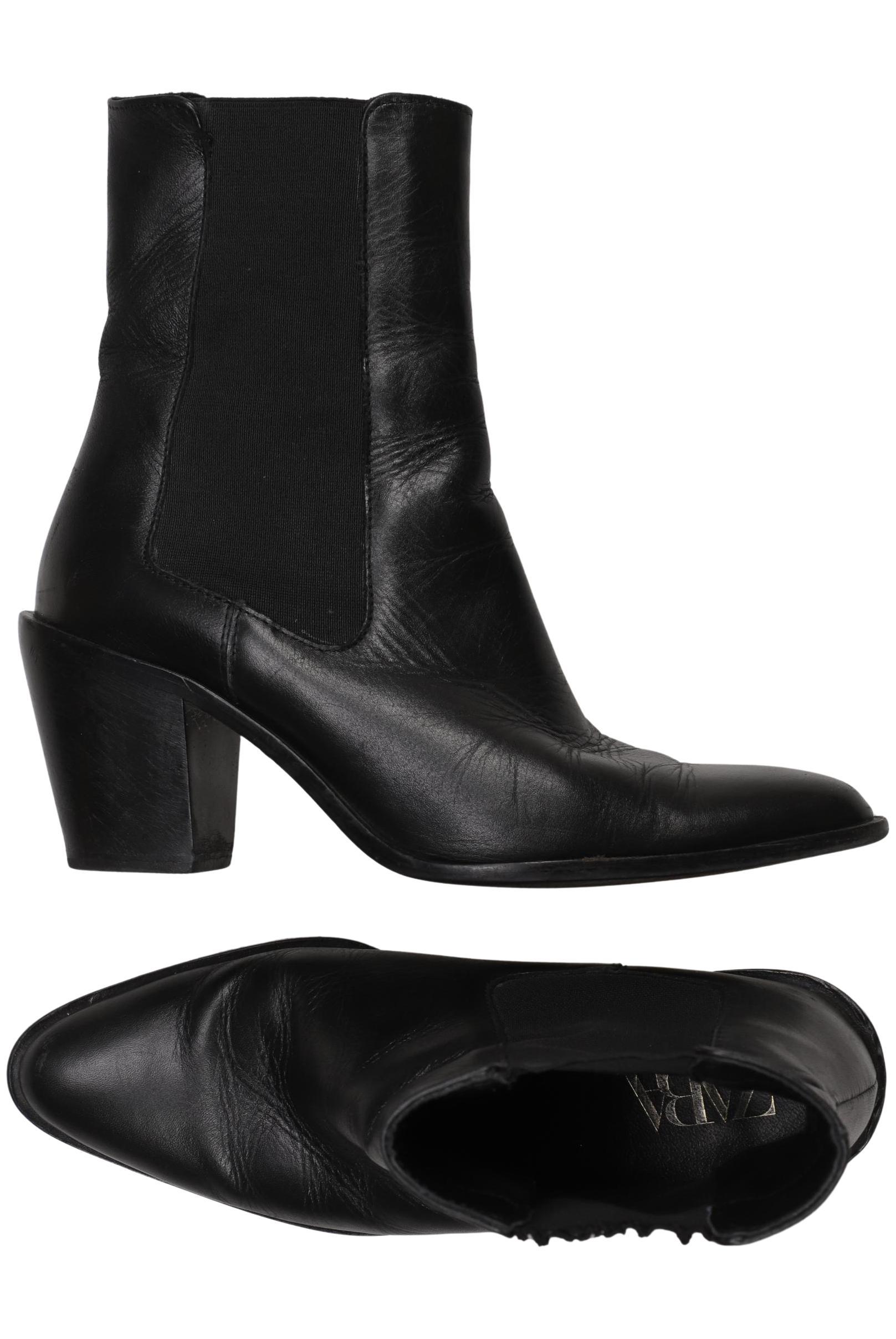 

Zara Damen Stiefelette, schwarz, Gr. 38