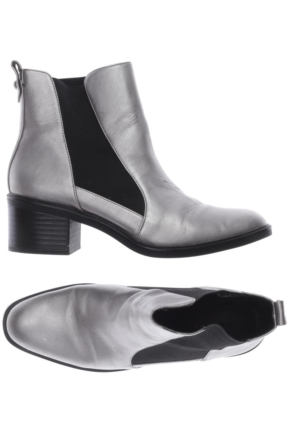 

Zara Damen Stiefelette, silber, Gr. 39