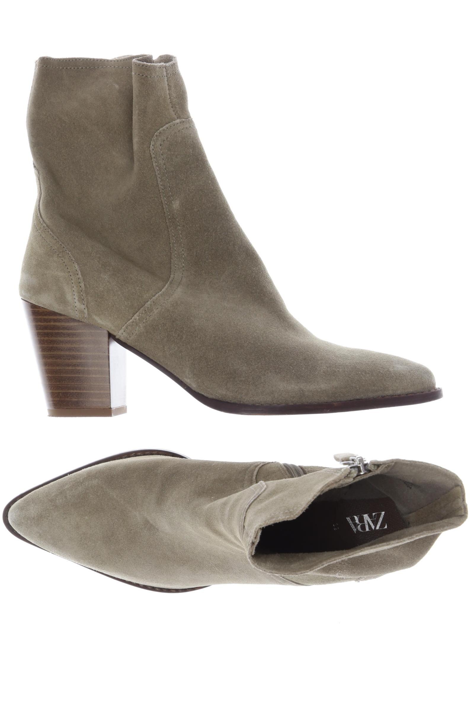 

Zara Damen Stiefelette, beige, Gr. 39