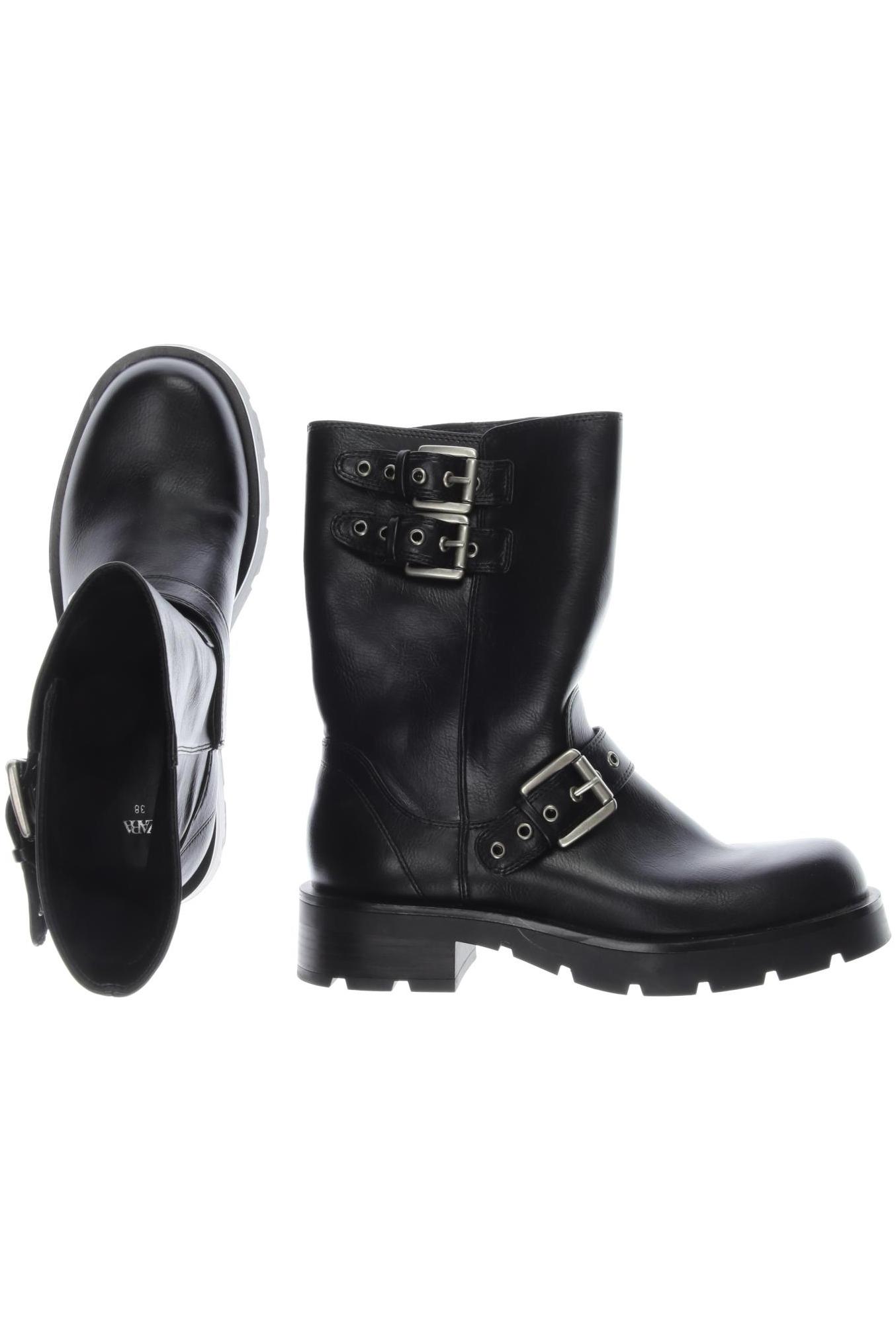 

Zara Damen Stiefelette, schwarz, Gr. 38