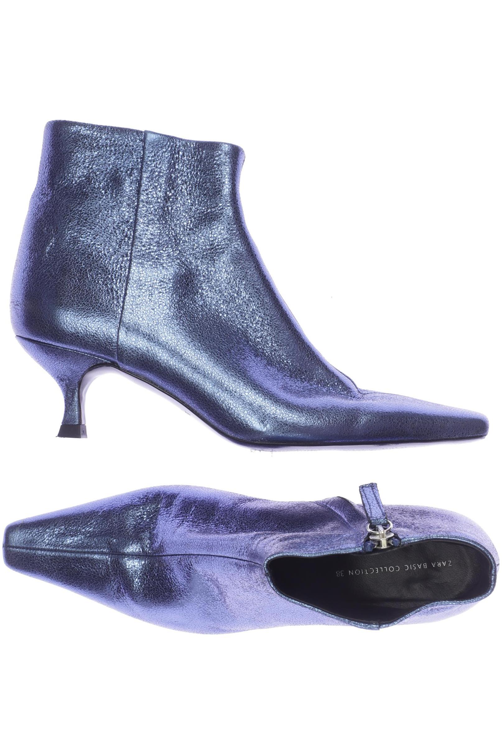 

Zara Damen Stiefelette, blau, Gr. 38