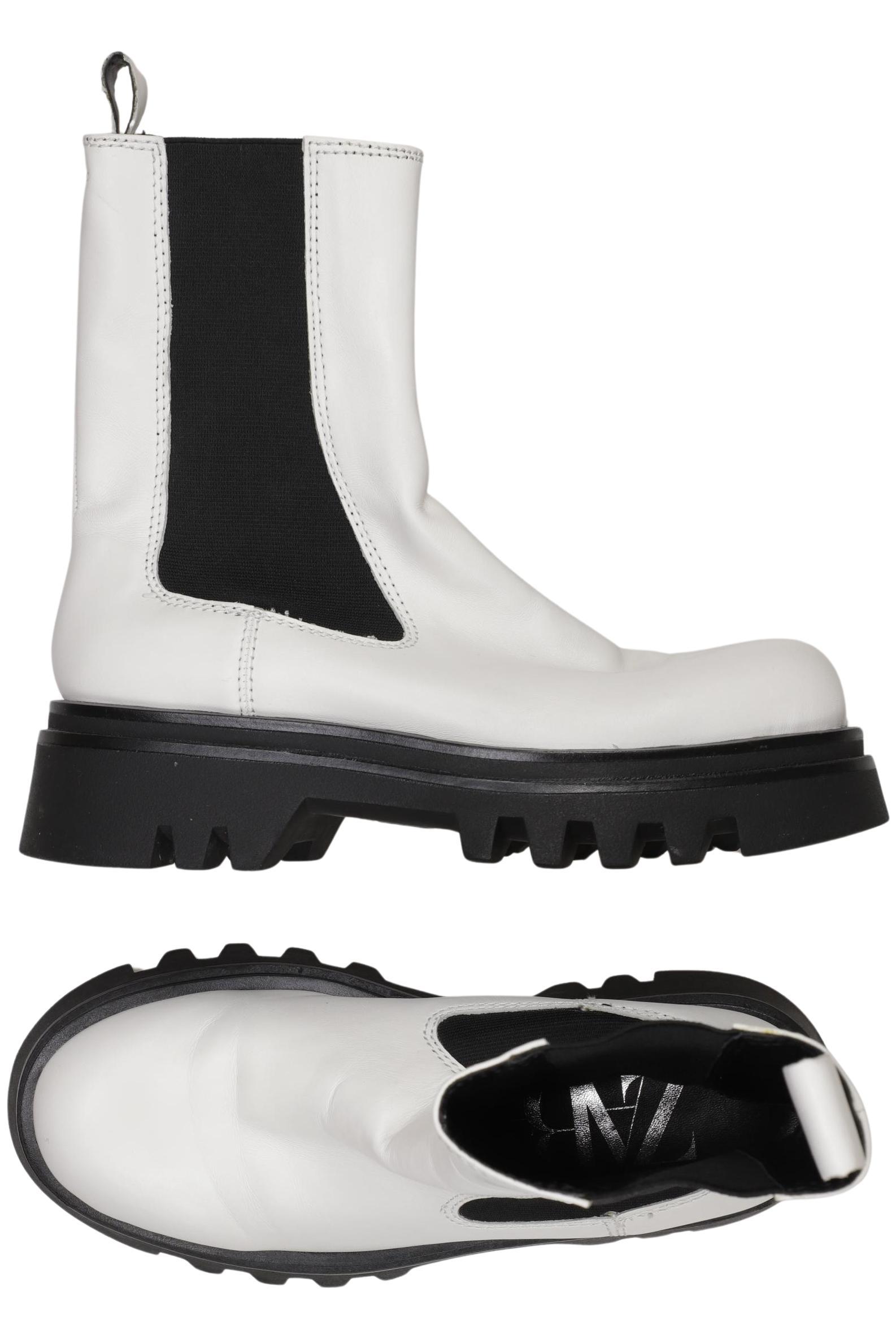 

Zara Damen Stiefelette, weiß, Gr. 38