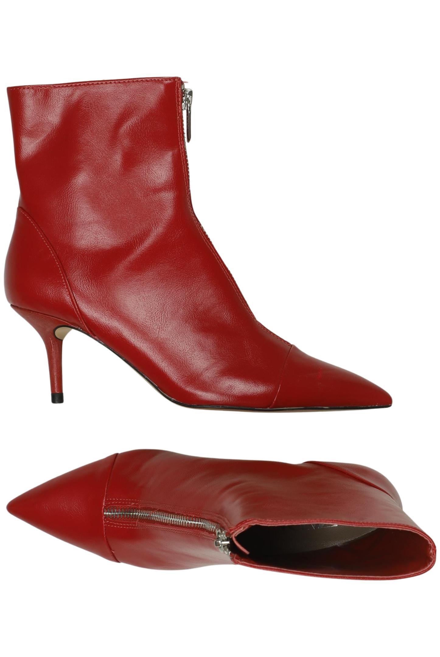 

Zara Damen Stiefelette, rot, Gr. 36