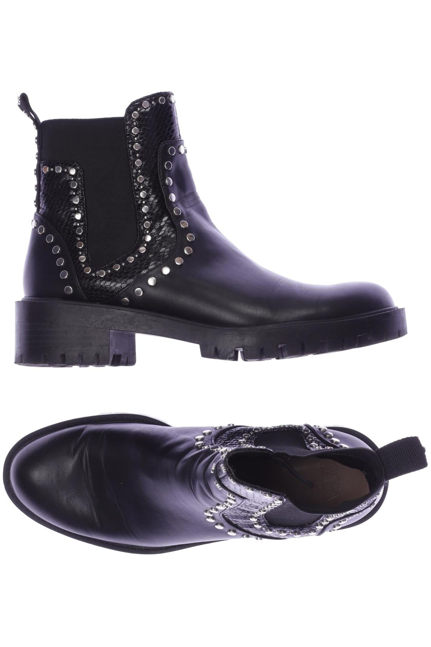 

Zara Damen Stiefelette, schwarz, Gr. 38