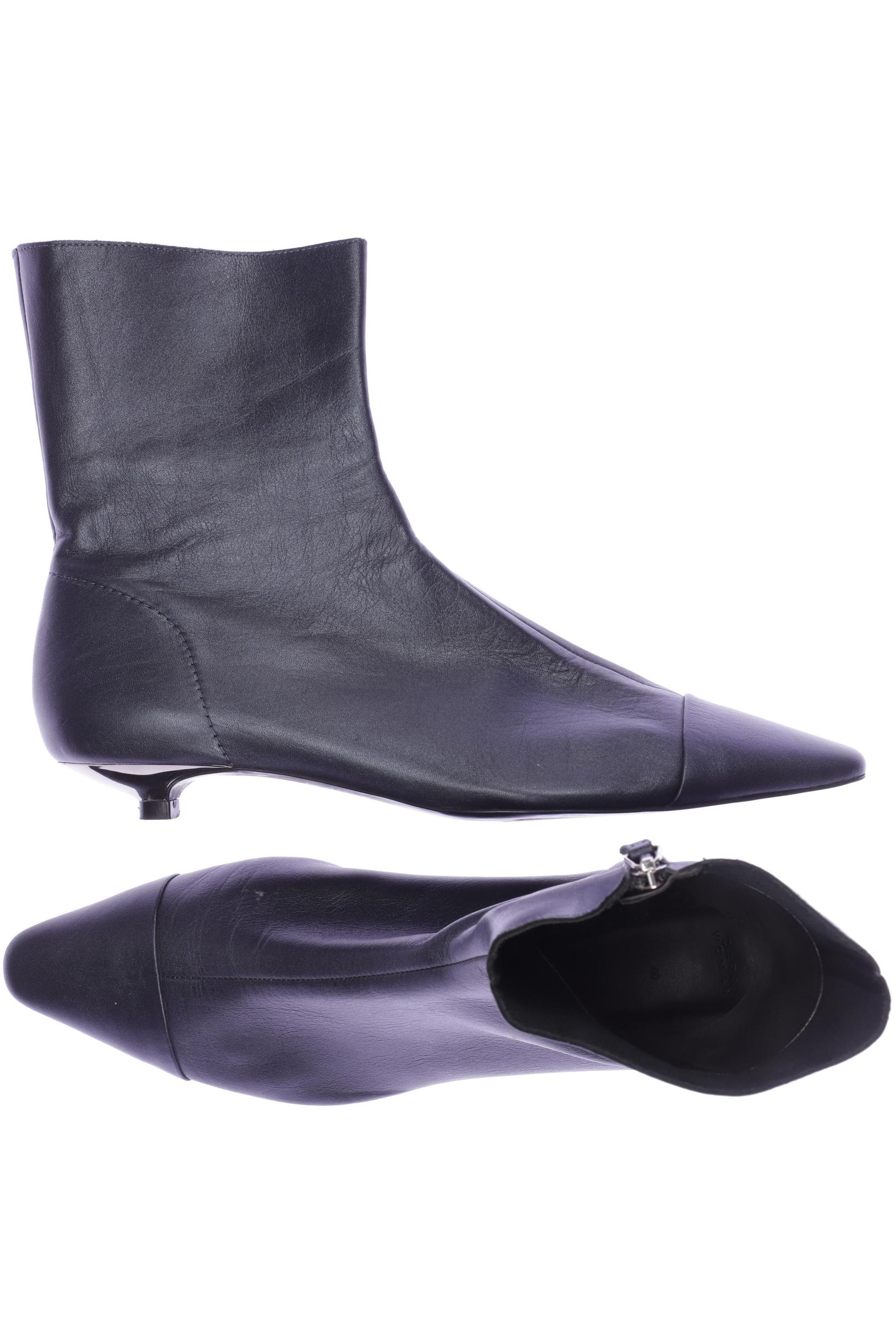 

Zara Damen Stiefelette, marineblau, Gr. 40
