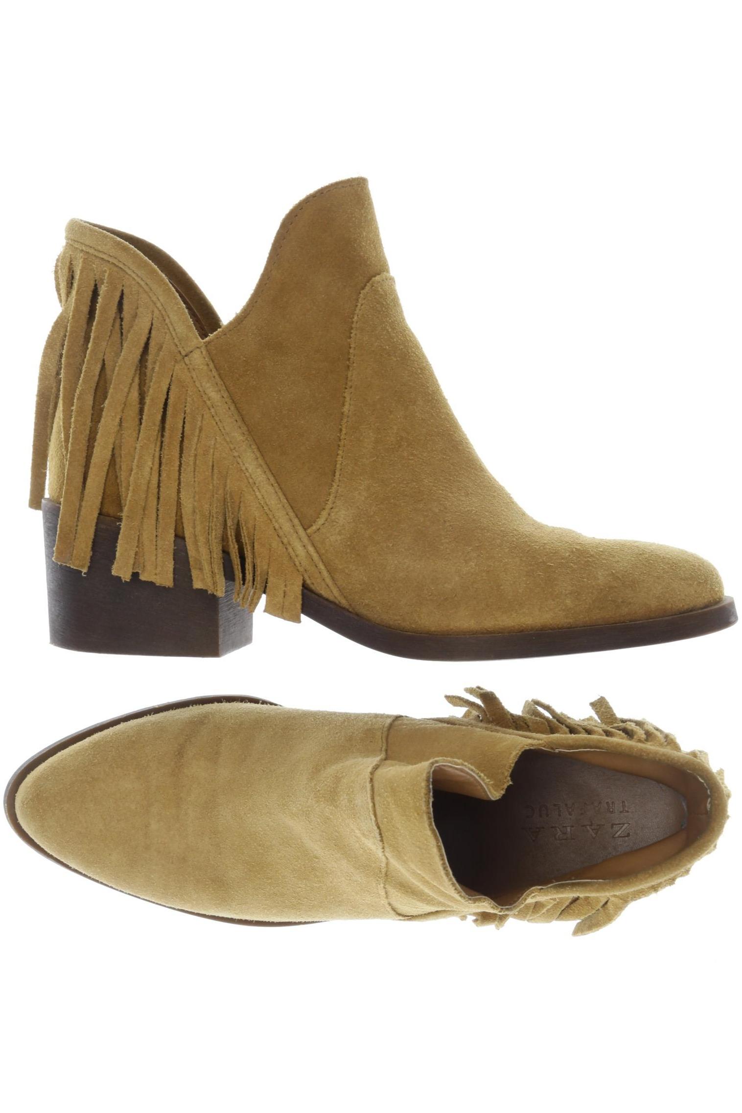 

Zara Damen Stiefelette, beige, Gr. 37