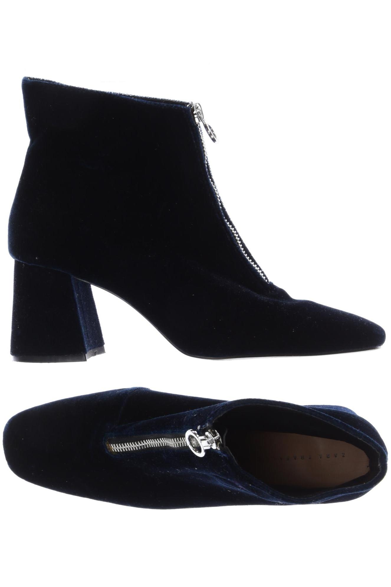 

Zara Damen Stiefelette, marineblau, Gr. 38