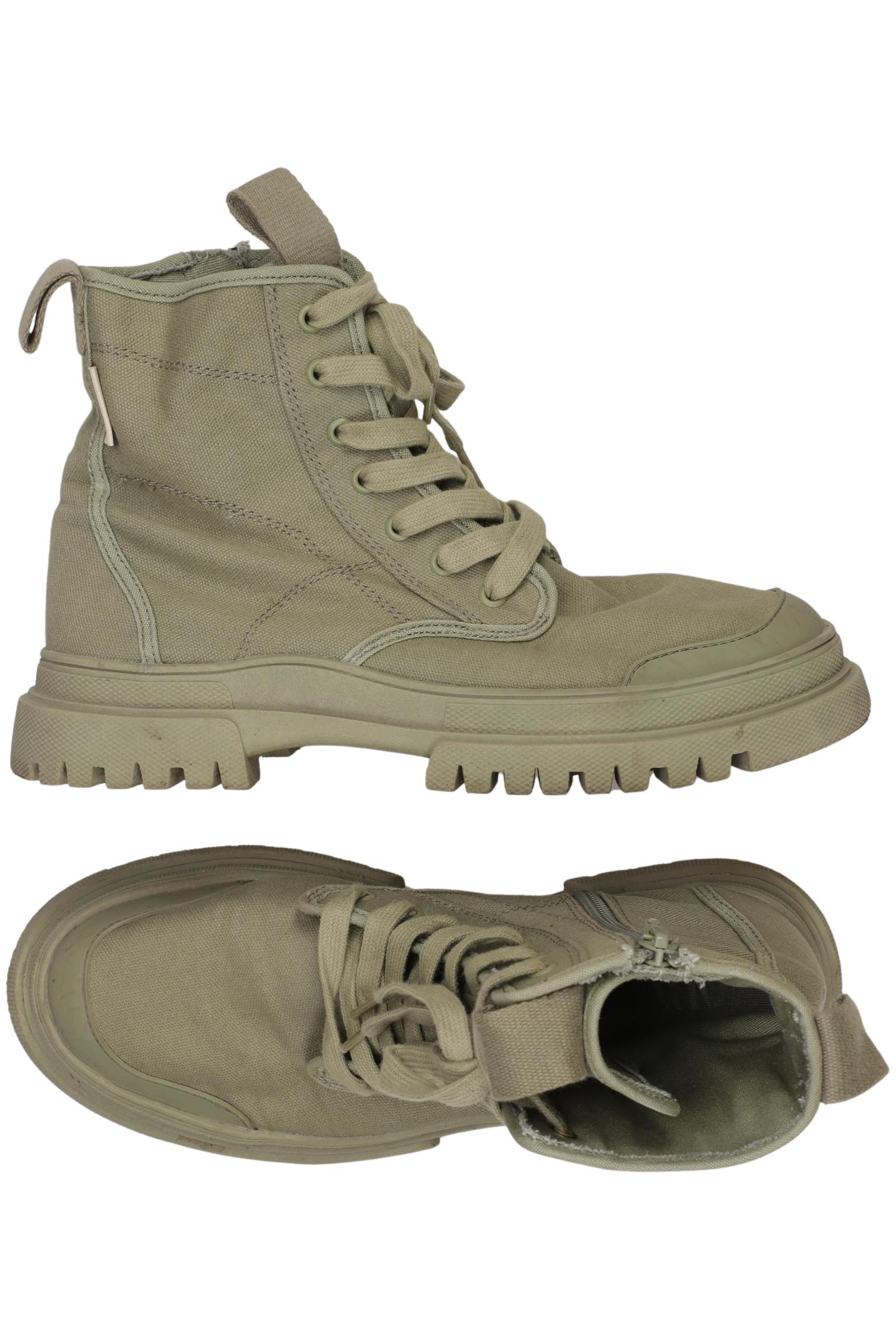 

Zara Damen Stiefelette, grün, Gr. 37