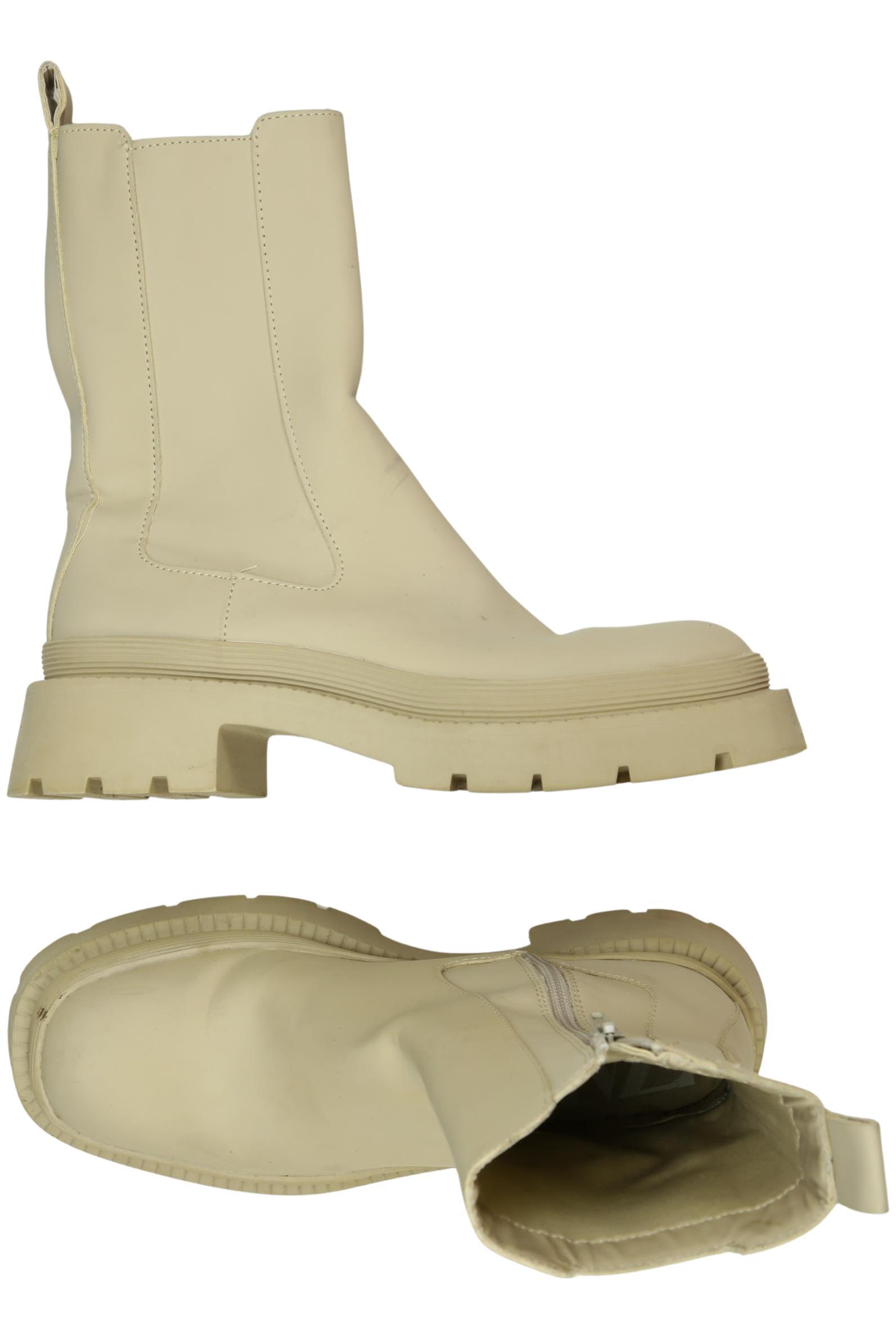 

Zara Damen Stiefelette, cremeweiß, Gr. 38