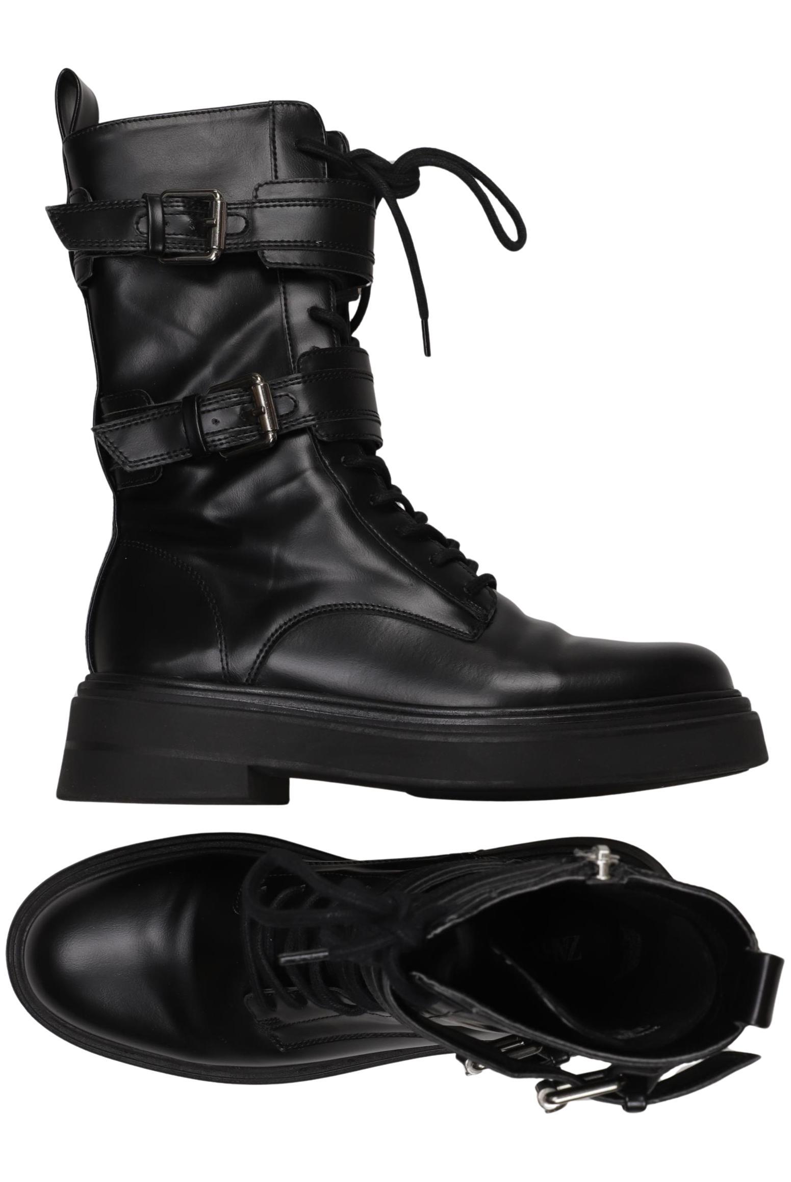 

Zara Damen Stiefelette, schwarz, Gr. 38