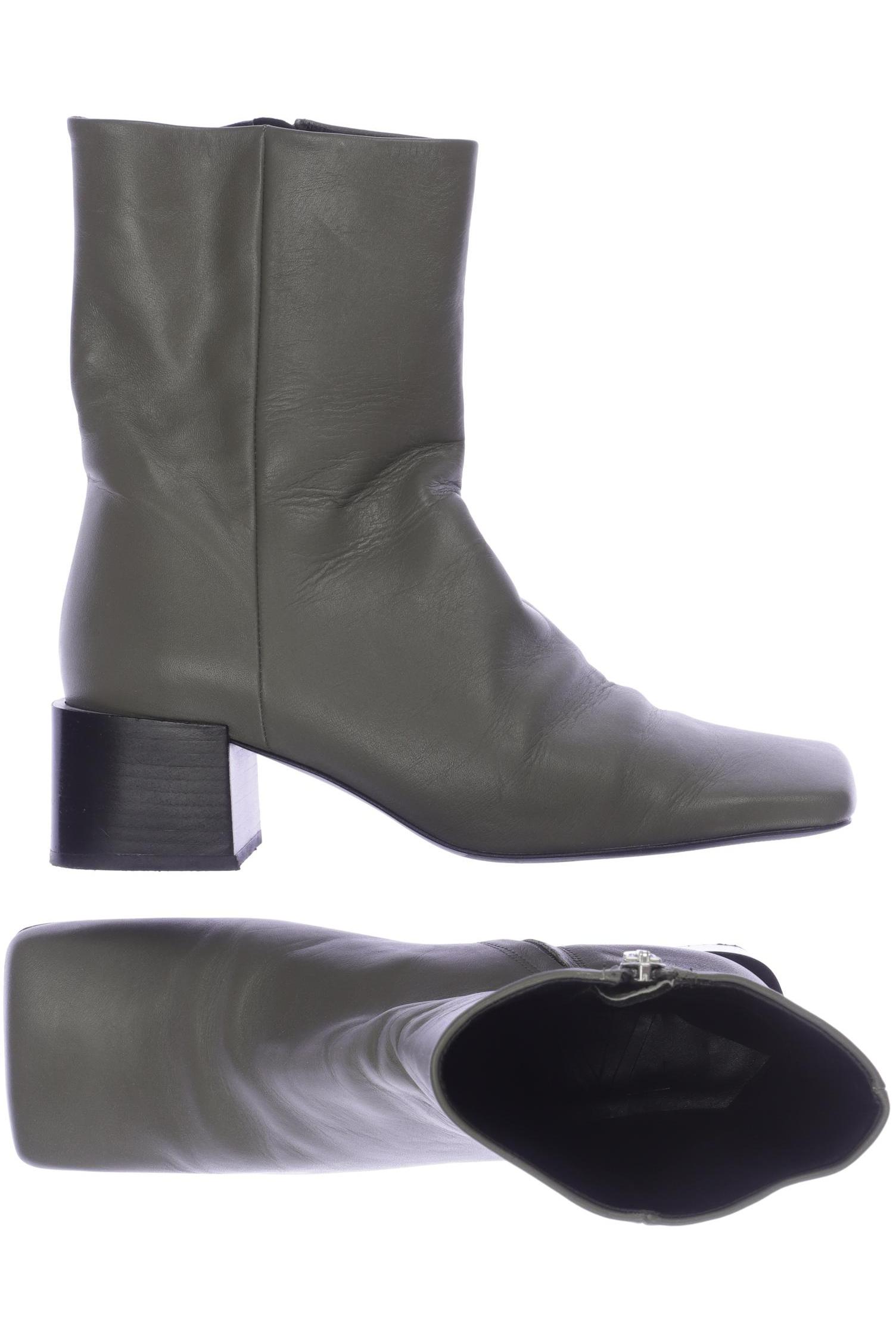

Zara Damen Stiefelette, grün, Gr. 39