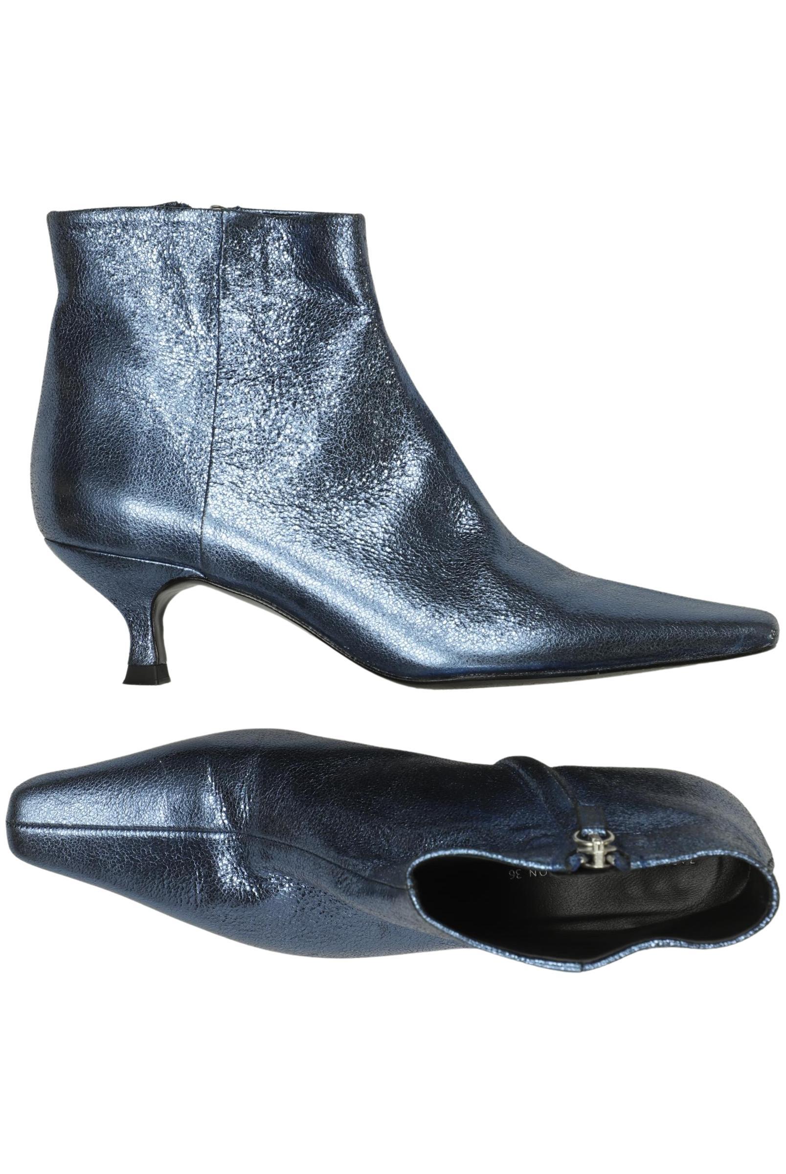 

Zara Damen Stiefelette, blau, Gr. 36