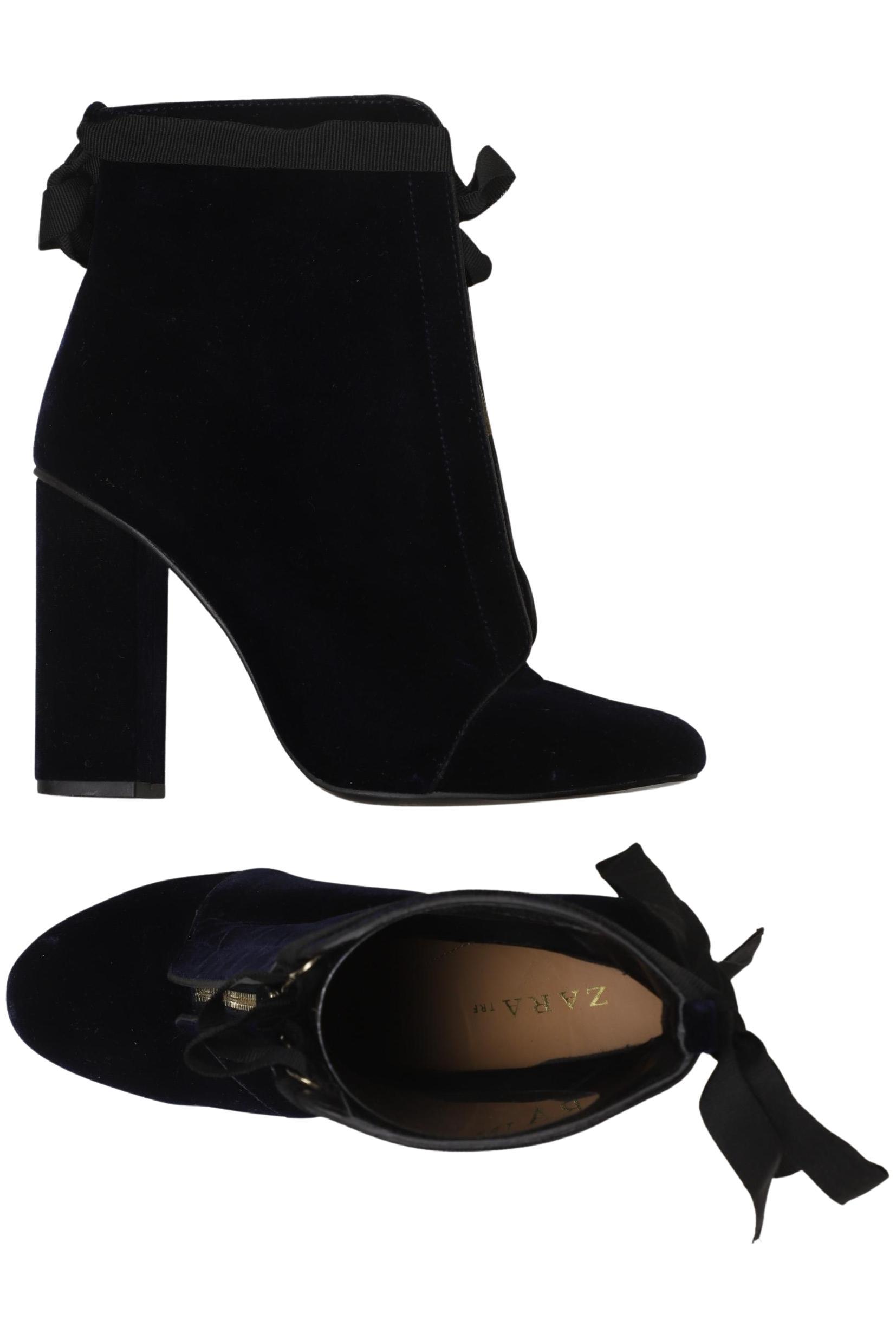 

Zara Damen Stiefelette, marineblau, Gr. 38