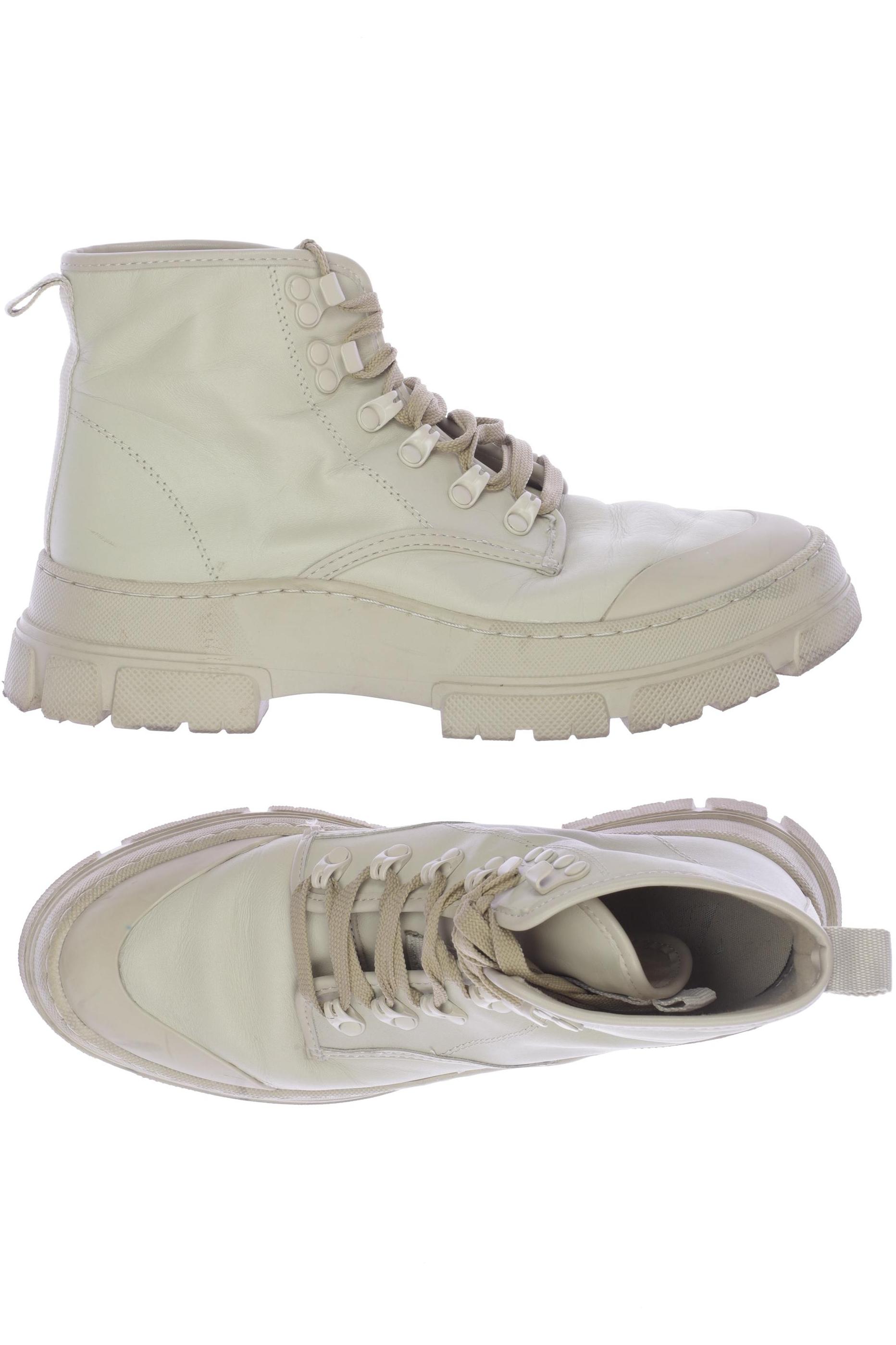 

Zara Damen Stiefelette, cremeweiß, Gr. 39