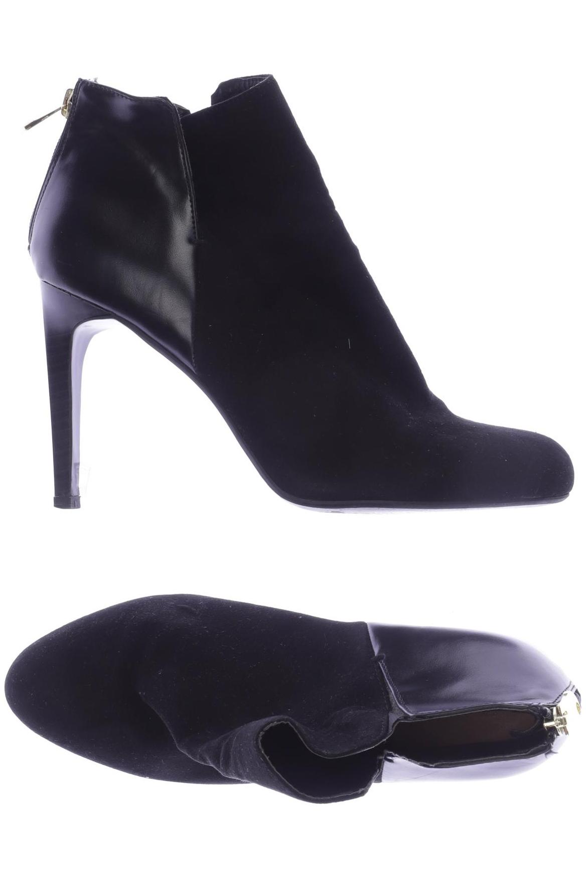 

ZARA Damen Stiefelette, schwarz