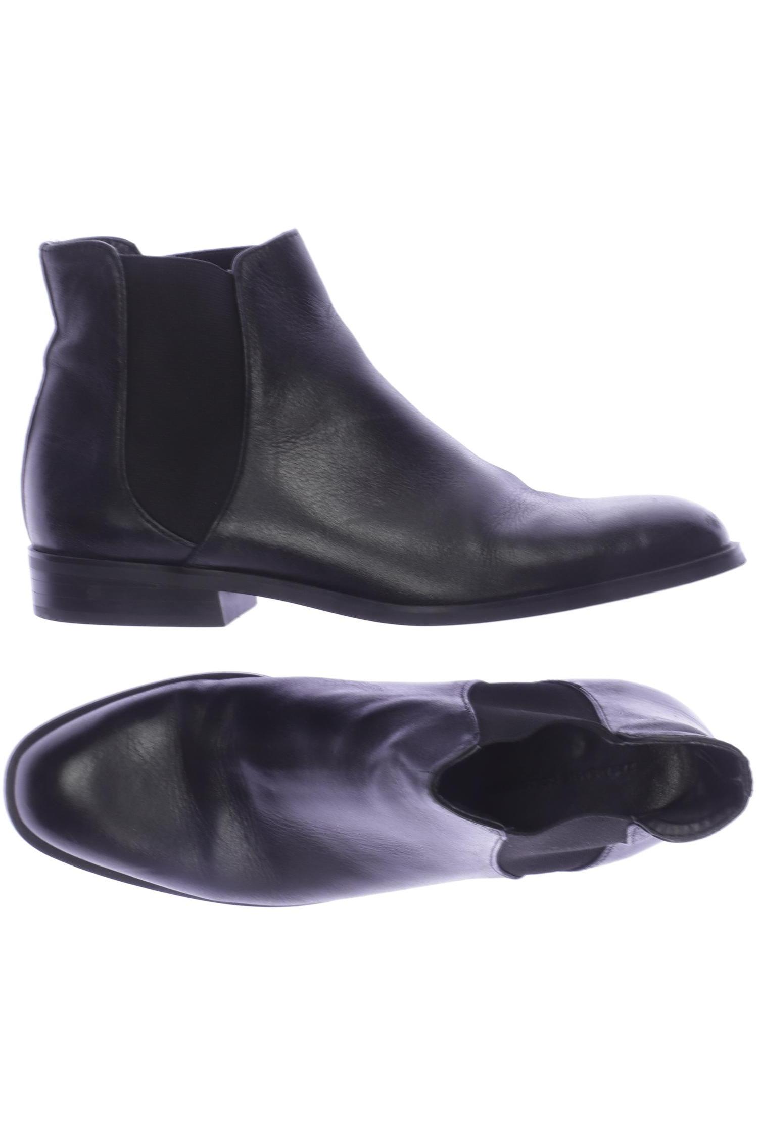 

ZARA Damen Stiefelette, schwarz
