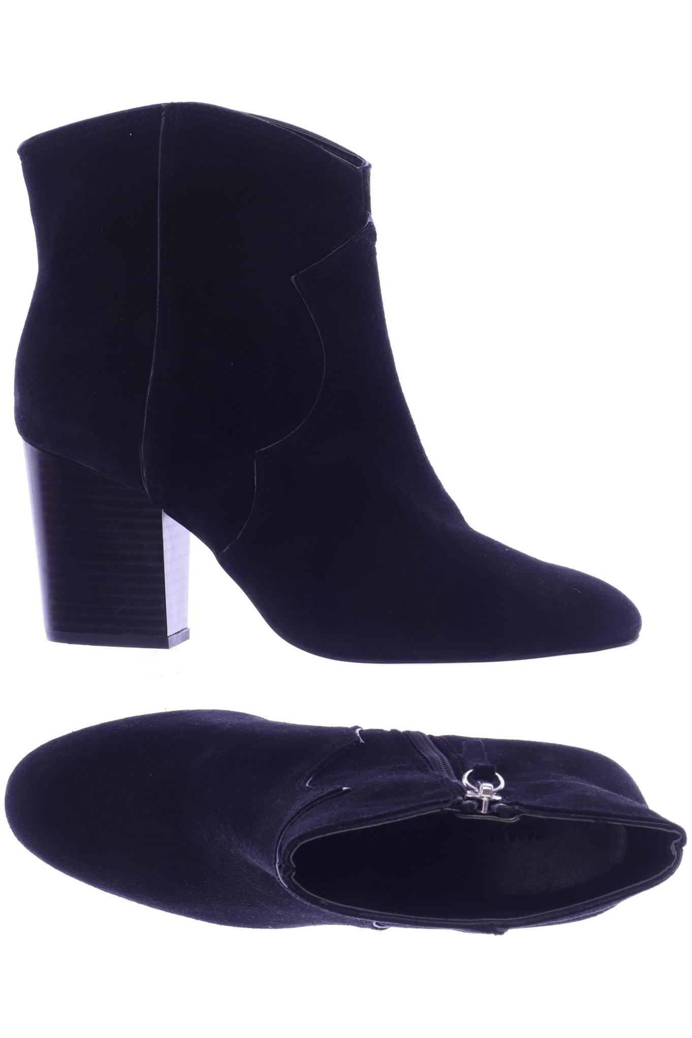 

ZARA Damen Stiefelette, schwarz