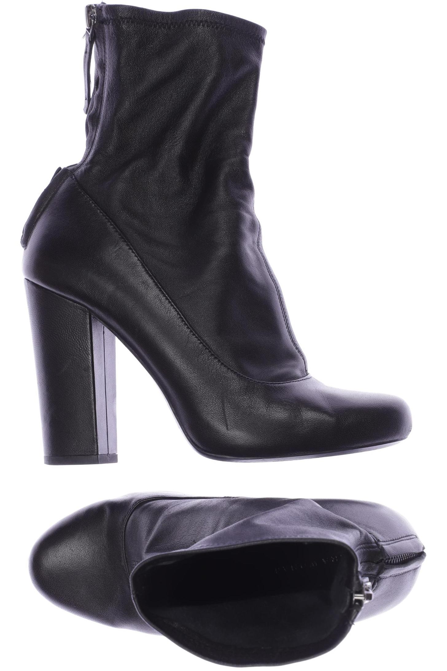 

ZARA Damen Stiefelette, schwarz