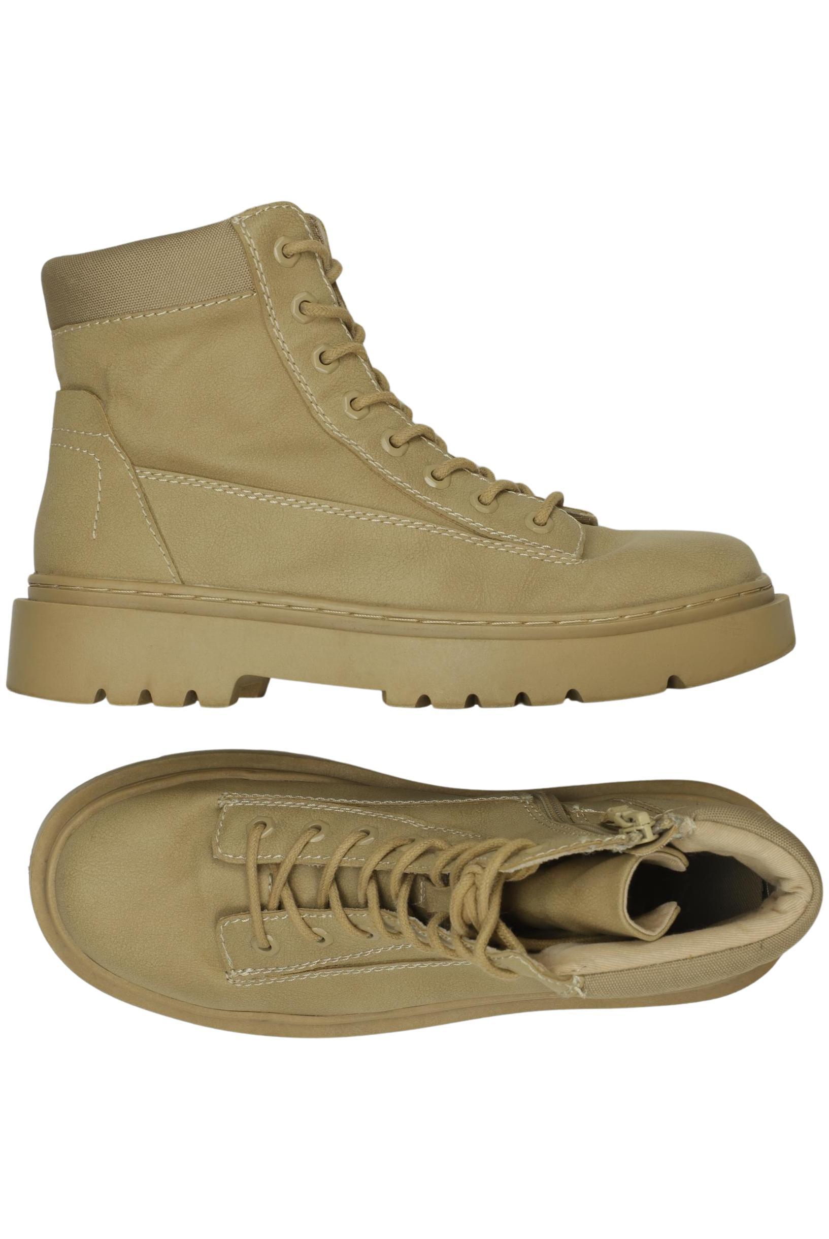 

Zara Damen Stiefelette, beige, Gr. 38
