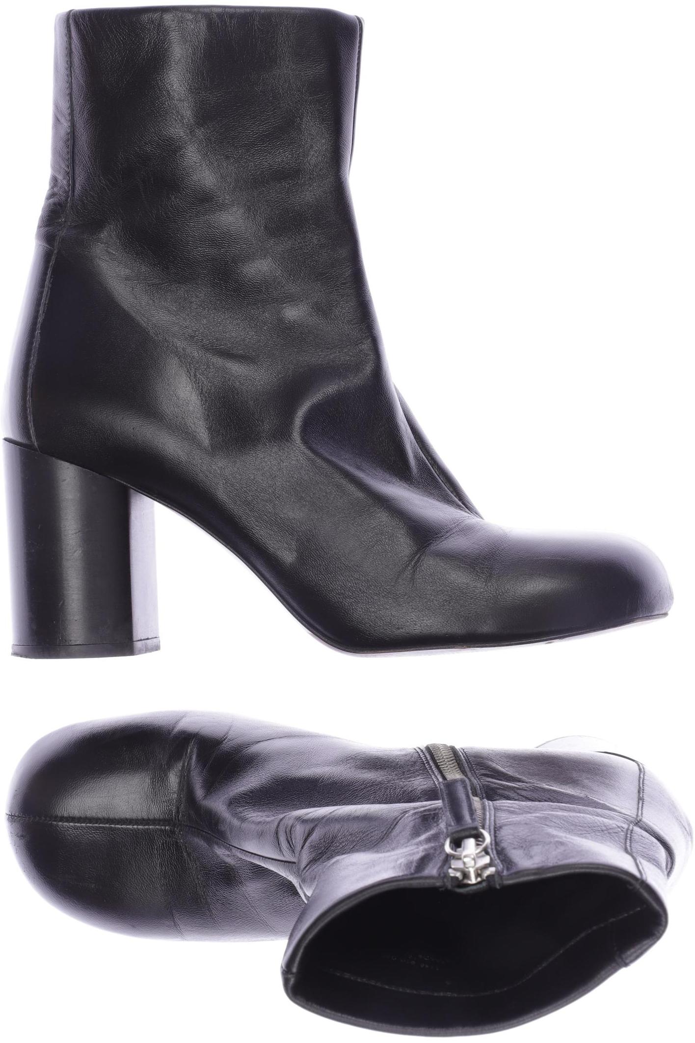 

ZARA Damen Stiefelette, schwarz