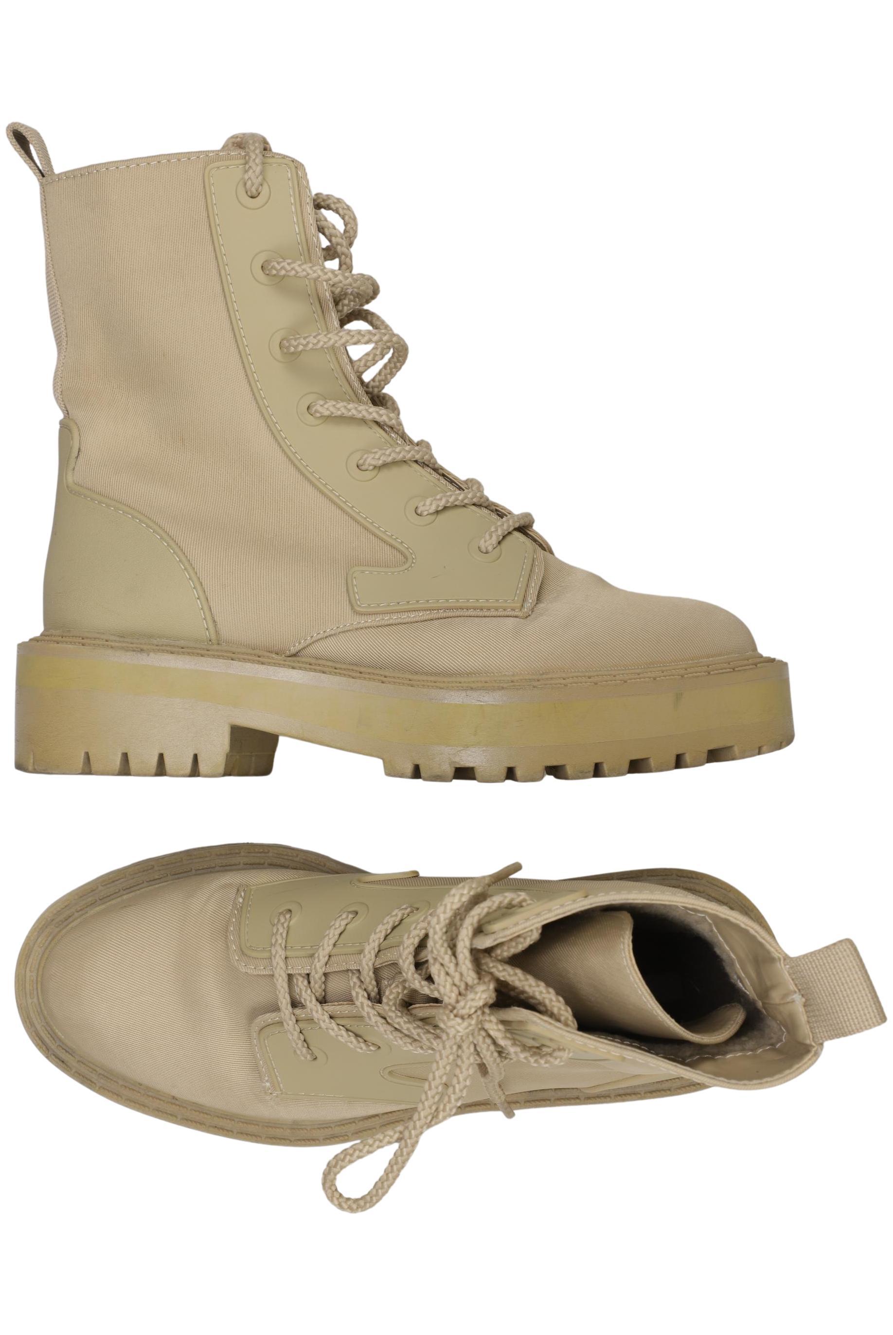 

Zara Damen Stiefelette, beige, Gr. 35
