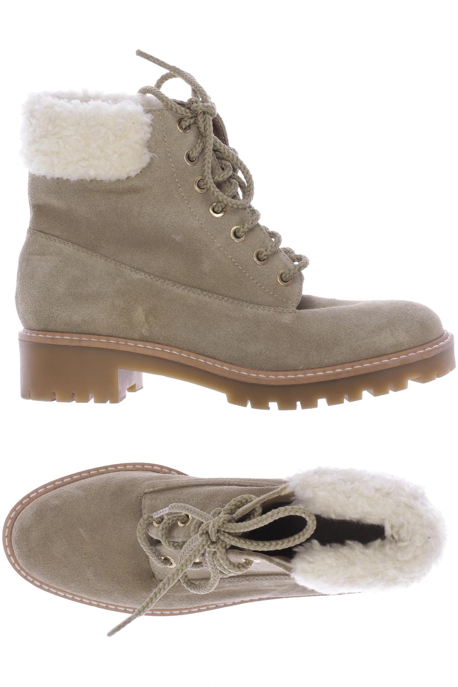 

Zara Damen Stiefelette, beige, Gr. 36