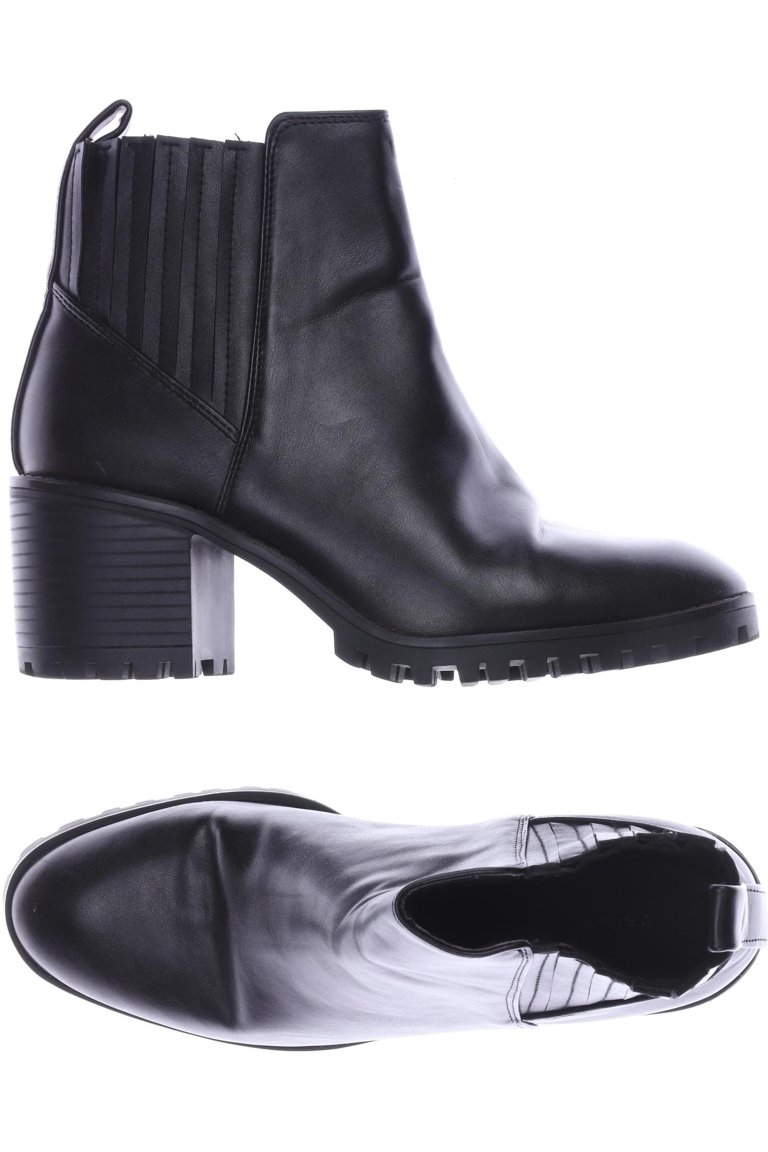

ZARA Damen Stiefelette, schwarz