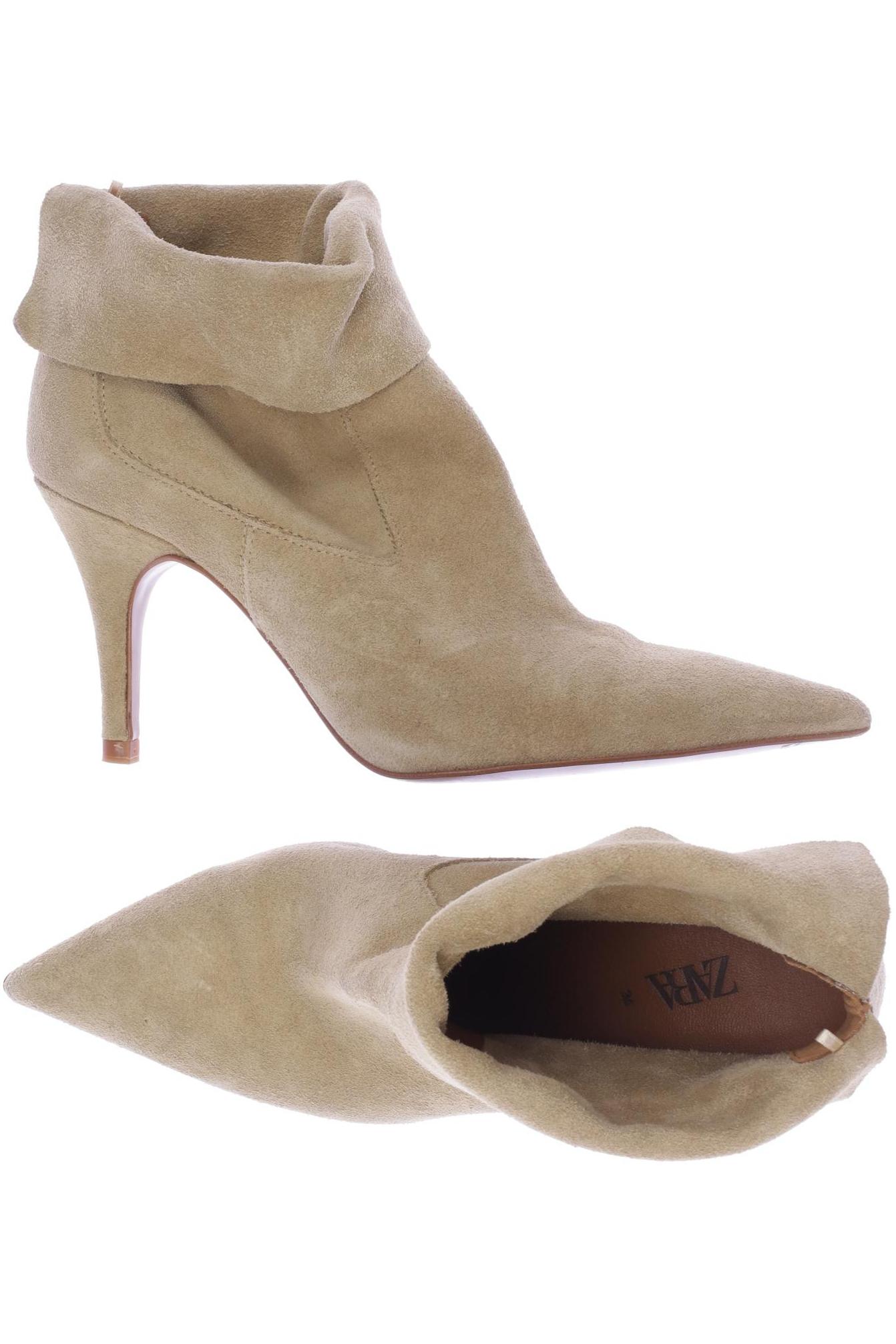 

Zara Damen Stiefelette, beige, Gr. 36